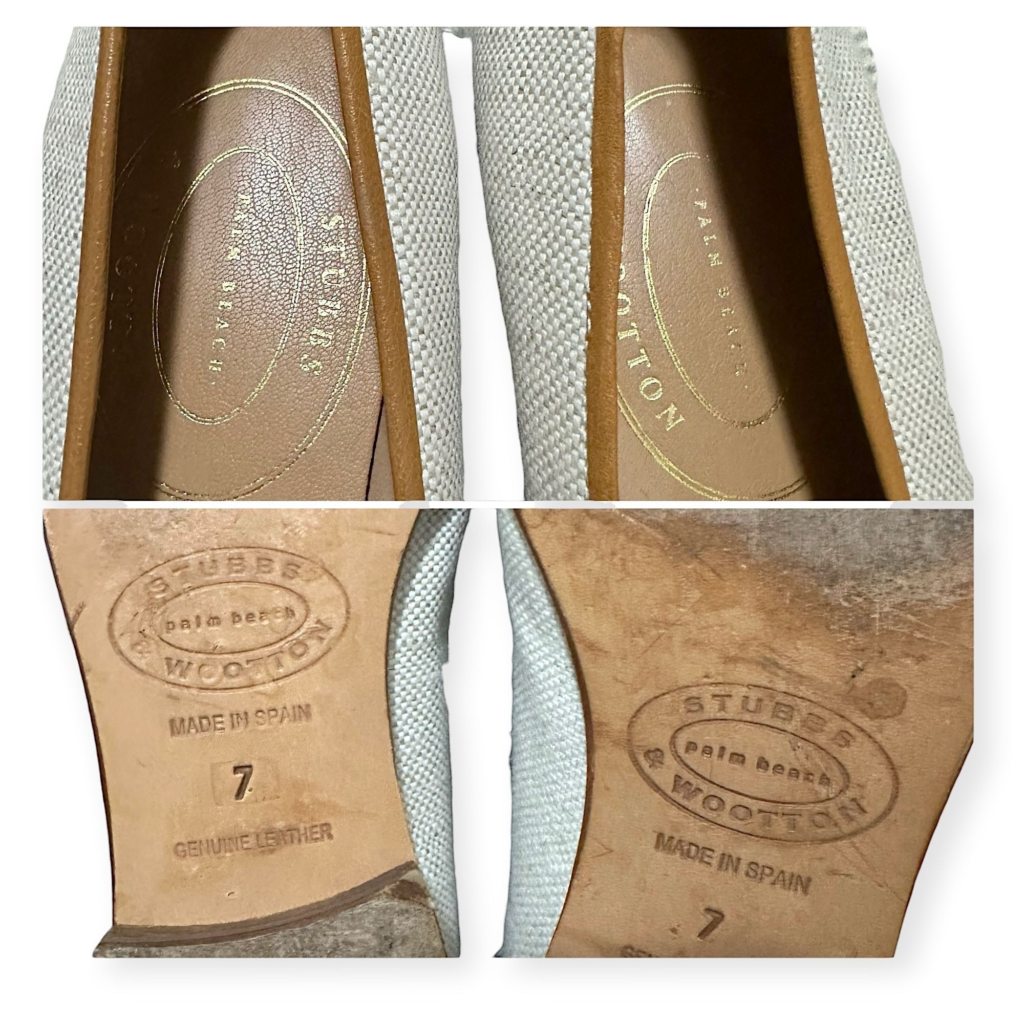 Stubbs & Wootton Stubbs & Wootton Embroidered Flax Straw Loafers Size 7 Size US 7 / IT 37 - 10 Thumbnail