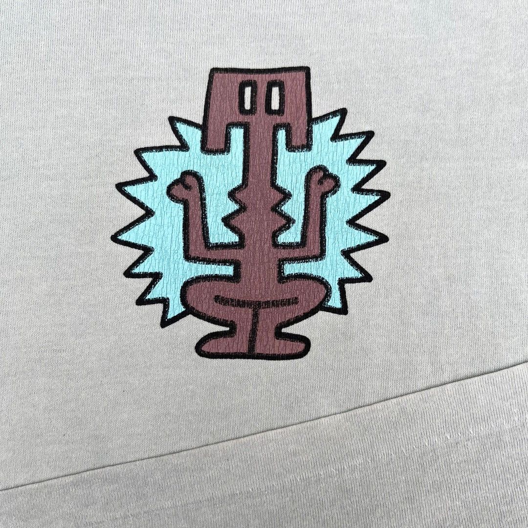 Keith Haring × Vintage Keith Haring 1990 90s Vintage Pop Shop Art Museum T-Shirt Size US XXL / EU 58 / 5 - 3 Thumbnail