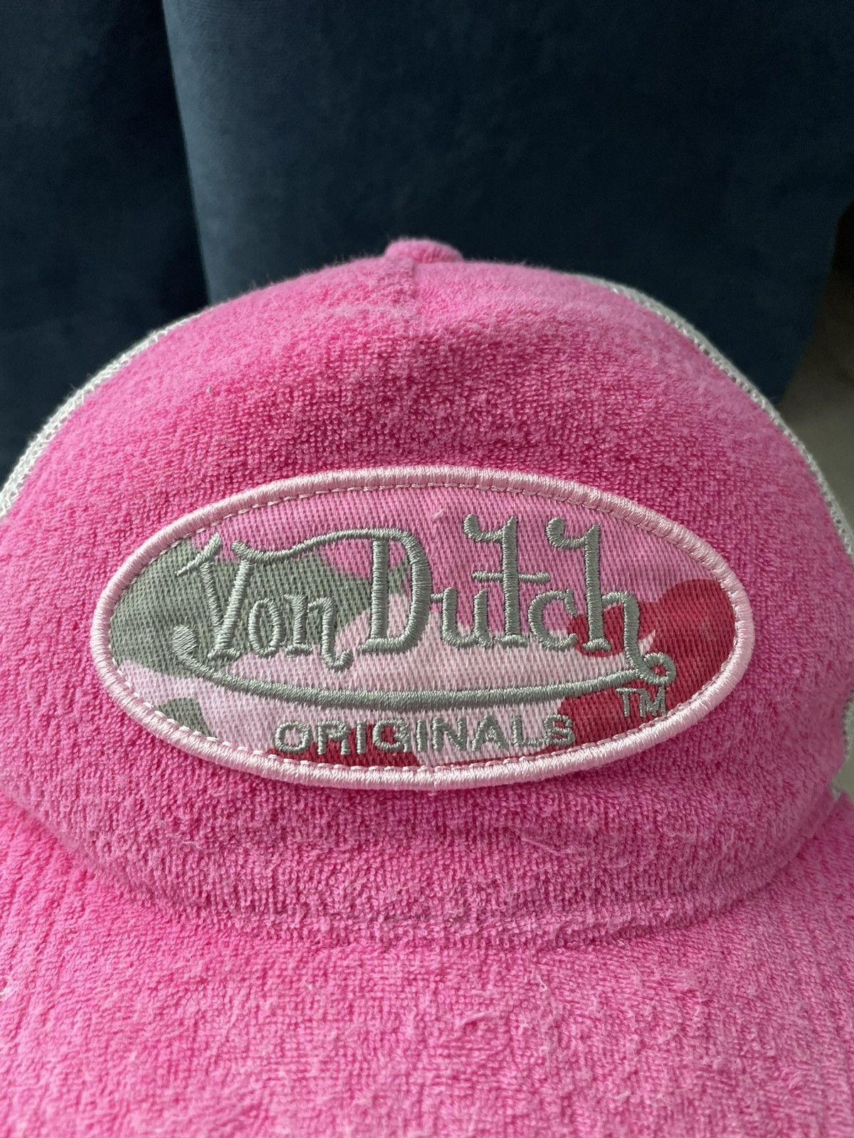 Von Dutch Vintage Y2K Von Dutch Pink 00’s Hat Cap Japanese RARE Size ONE SIZE - 4 Thumbnail
