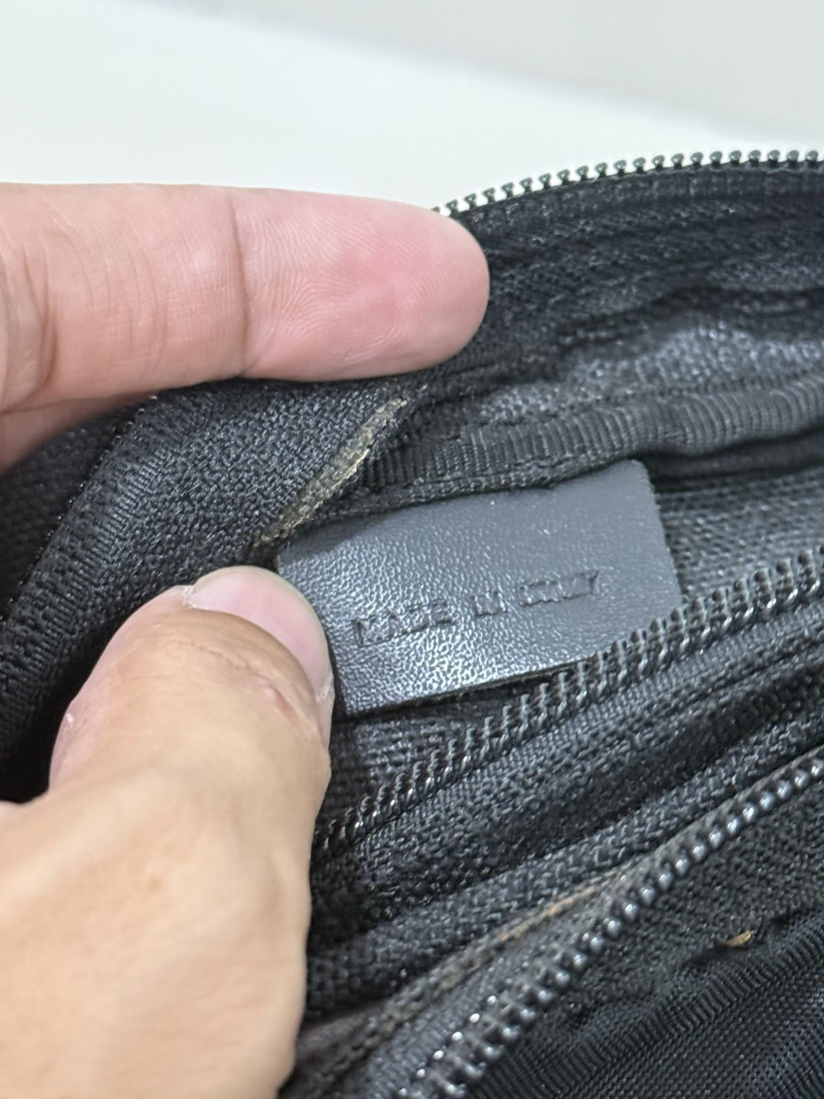 Ermenegildo Zegna Vtg Ermenegildo Zegna pouch bag Size ONE SIZE - 11 Thumbnail