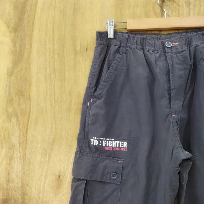 Japanese Brand TP FIGHTER GREY CARGO PANTS Size US 28 / EU 44 - 4 Thumbnail