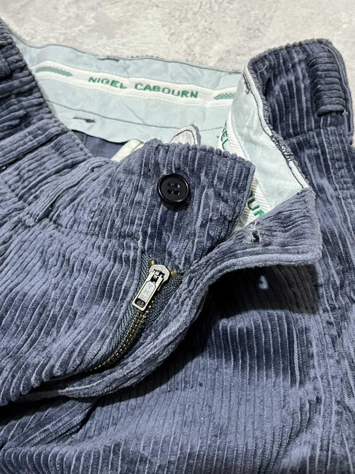 Japanese Brand × Nigel Cabourn Nigel Cabourn Baggy Corduroy 🌪️ Size US 28 / EU 44 - 3 Thumbnail
