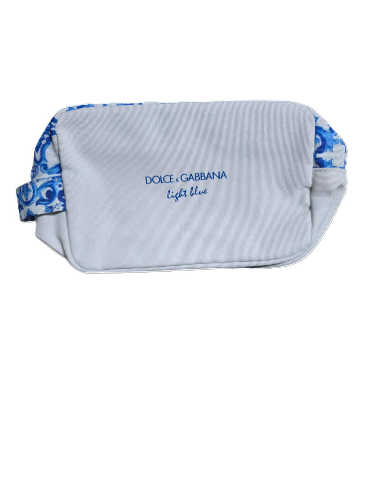 Dolce & Gabbana Dolce & Gabbana Light Blue Cosmetic Bag Size ONE SIZE - 3 Thumbnail