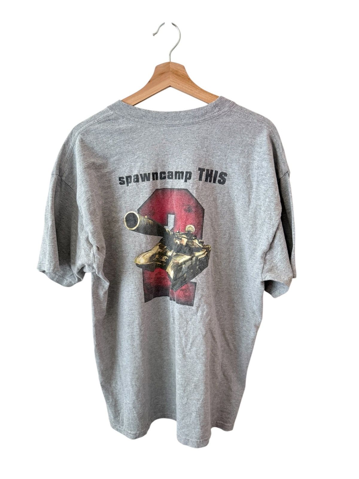 Vintage Vintage 2000s Battlefield 2 T Shirt Size US XL / EU 56 / 4 - 1 Thumbnail