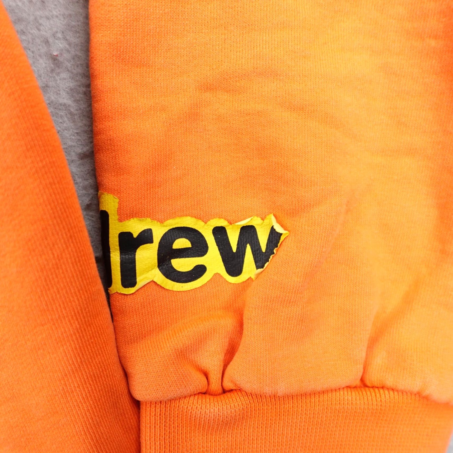 Drew House Drew House Hoodie Men Large Orange Smiley Face Pullover Sweatshirt Graphic Print Hooded Pockets Justin Bieber Cotton Logo Heavyweight Mens Size US L / EU 52-54 / 3 - 4 Thumbnail