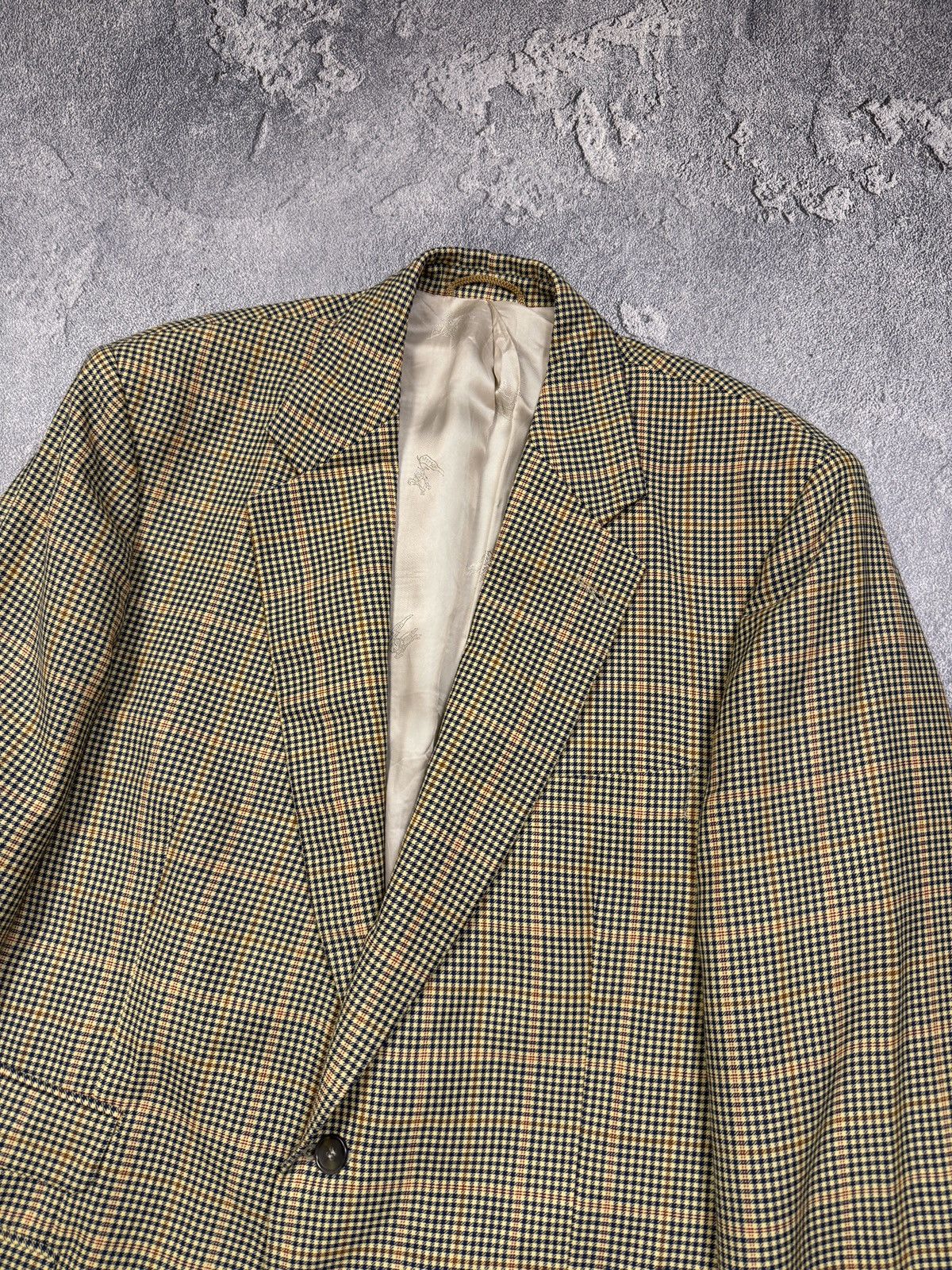 Burberry Crazy Vintage Burberry Blazer Size 54R - 3 Thumbnail