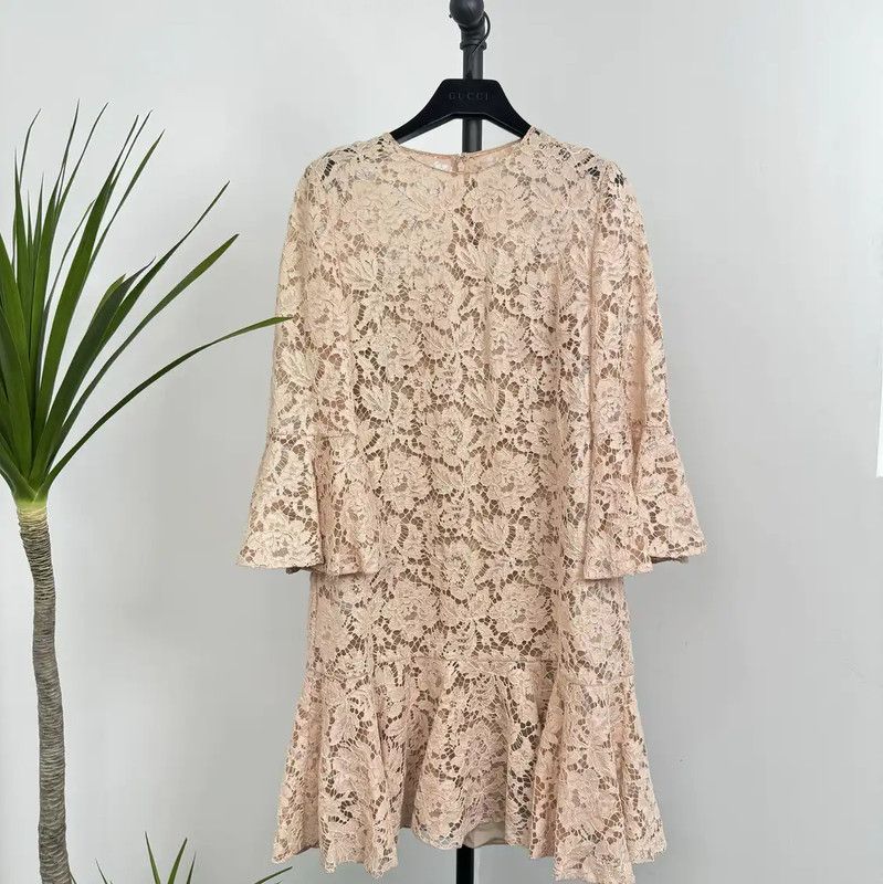 Valentino Pink Cotton Dress for Women 0089