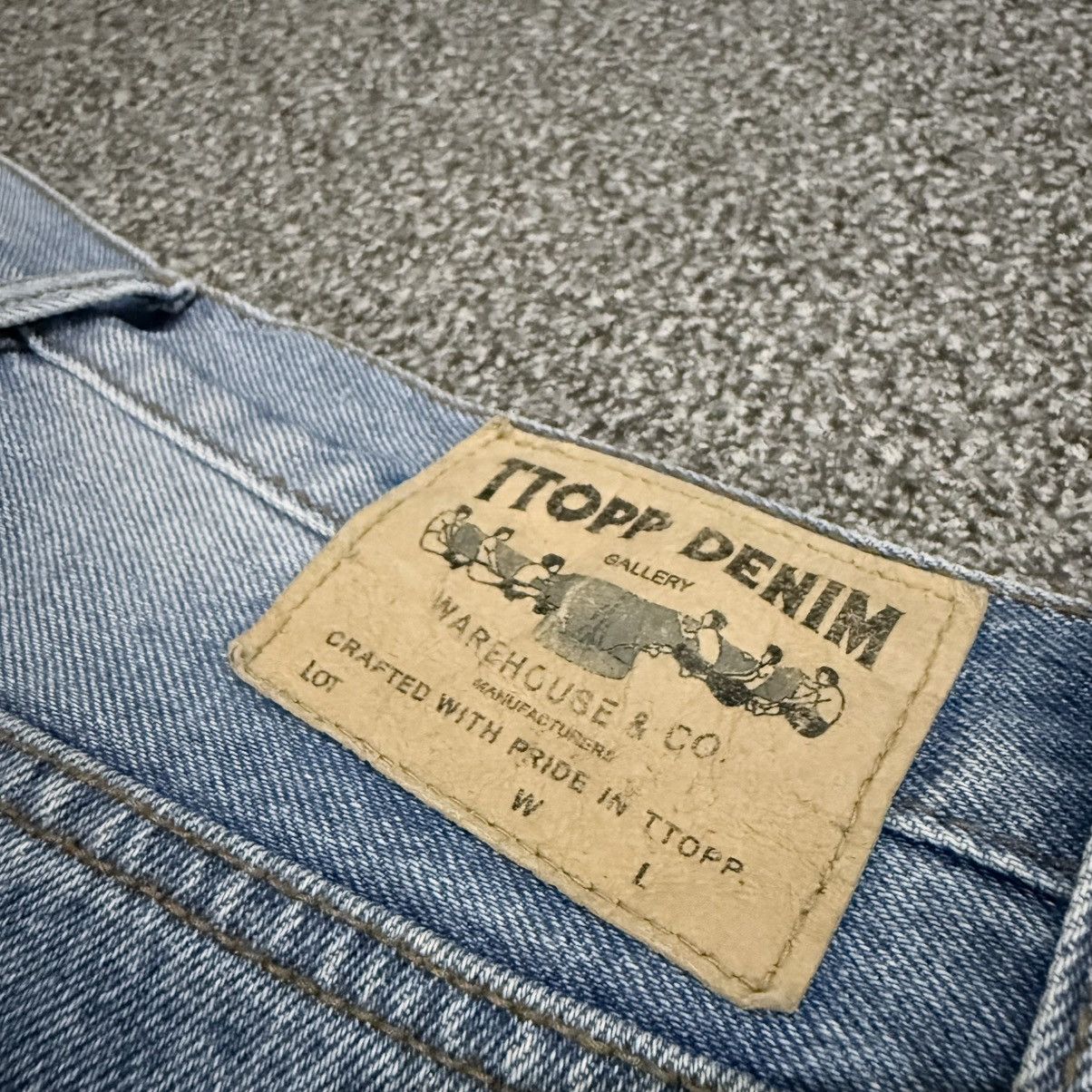Warehouse Japanese Denim Warehouse Lady Distressed Jeans Size 28" / US 6 / IT 42 - 8 Thumbnail