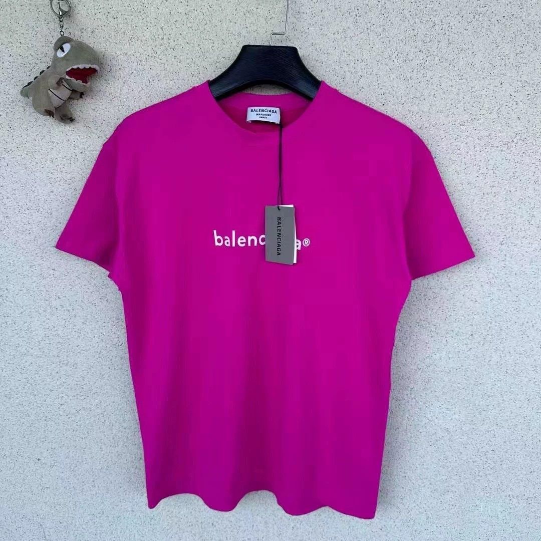Balenciaga Balenciaga new pink mailbox short sleeved shirt Size US M / EU 48-50 / 2 - 1 Thumbnail