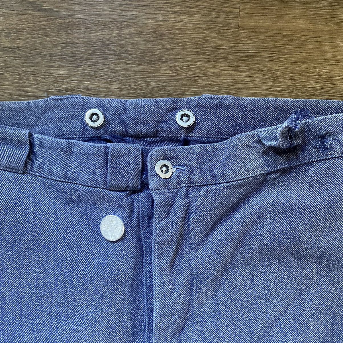 Vintage Vintage Blue Workwear Pants Size US 36 / EU 52 - 2 Thumbnail