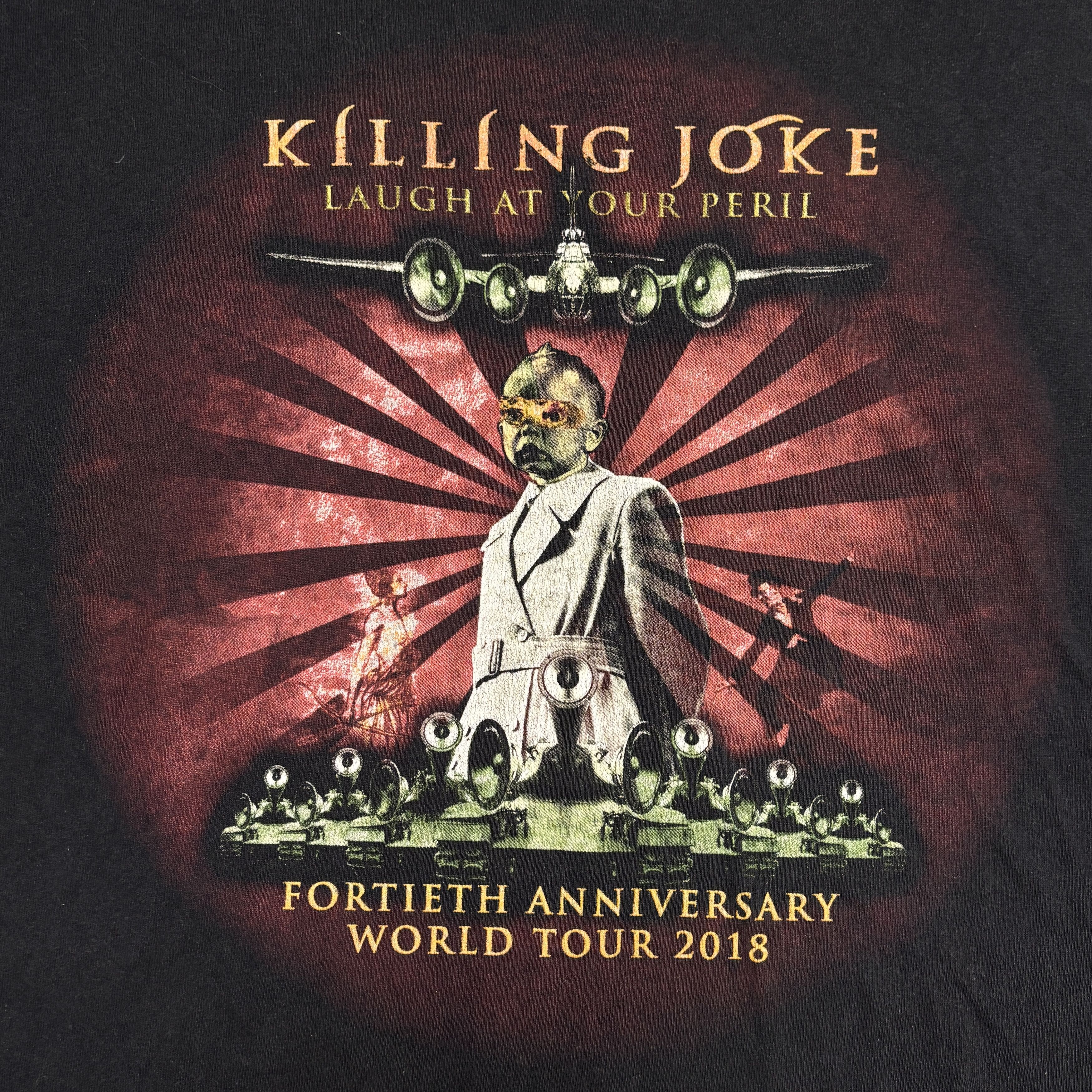 Band Tees Killing Joke Shirt Tour Concert Rock Band Tee Ministry Size US L / EU 52-54 / 3 - 5 Thumbnail