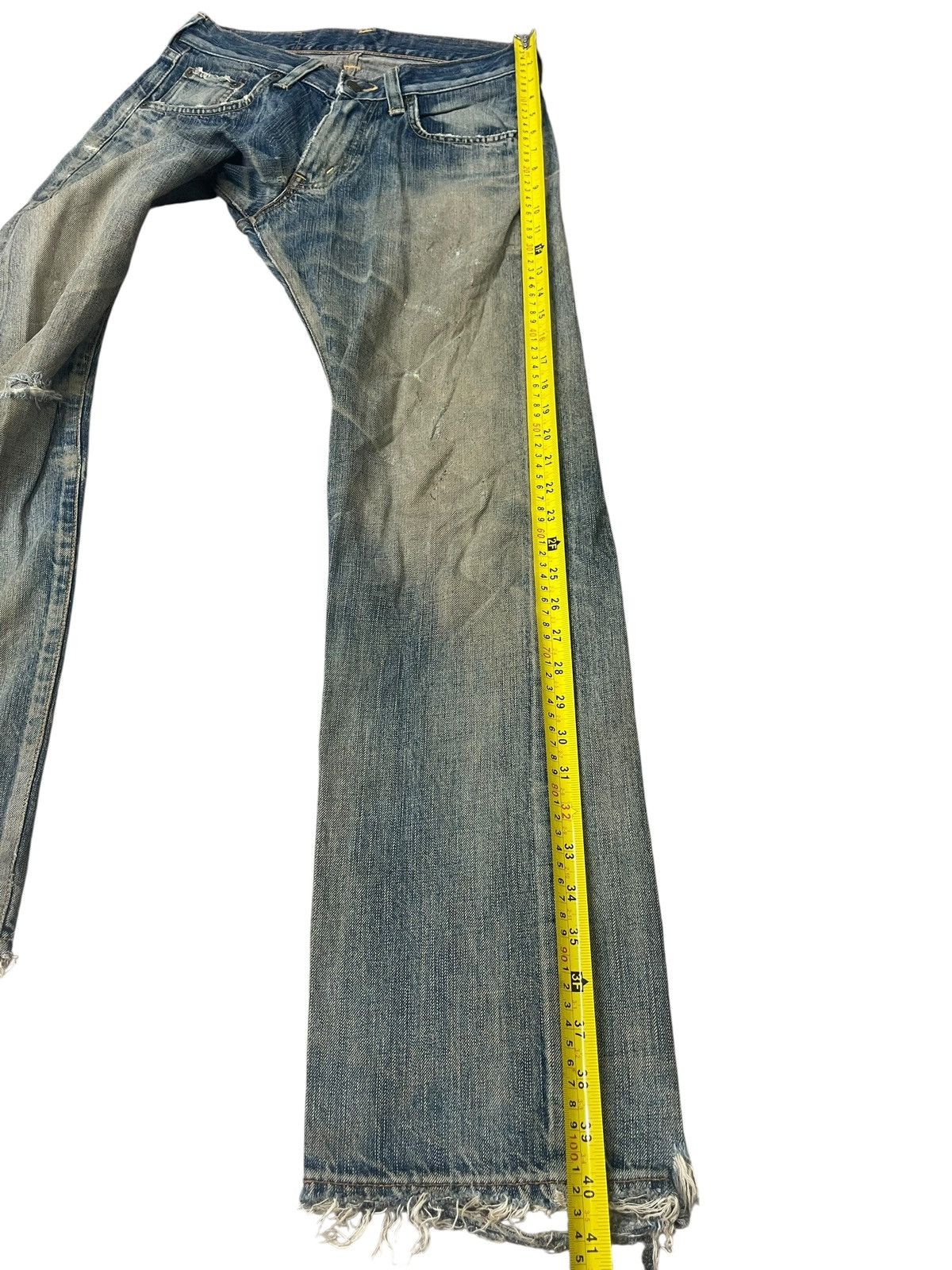 Edwin Vintage Edwin 503 Faded Distressed Jeans Streetwear Size US 30 / EU 46 - 10 Thumbnail