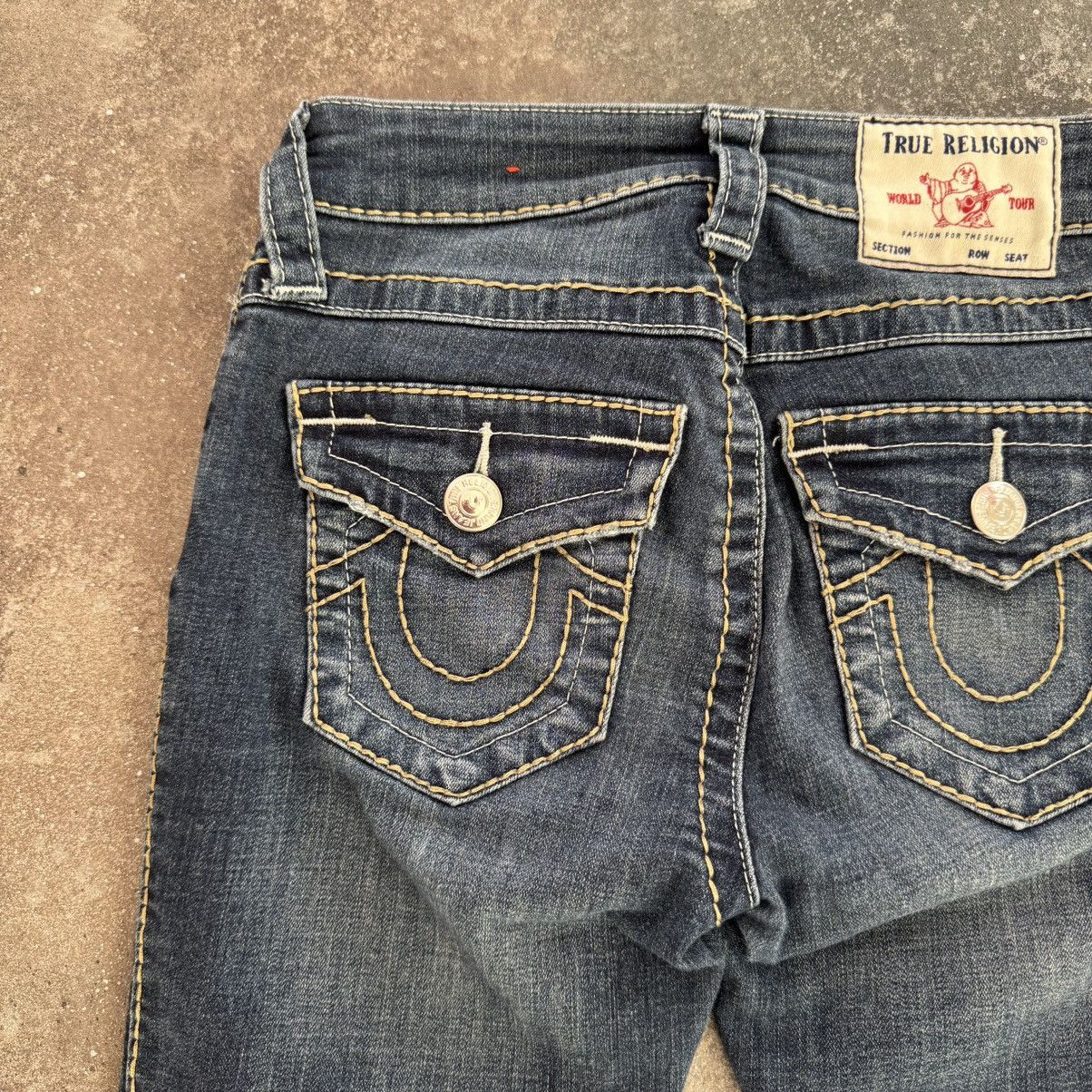 Japanese Brand × True Religion True Religion Billie Vintage Y2K Straight Jeans Size 25" / US 0 / IT 36 - 10 Thumbnail