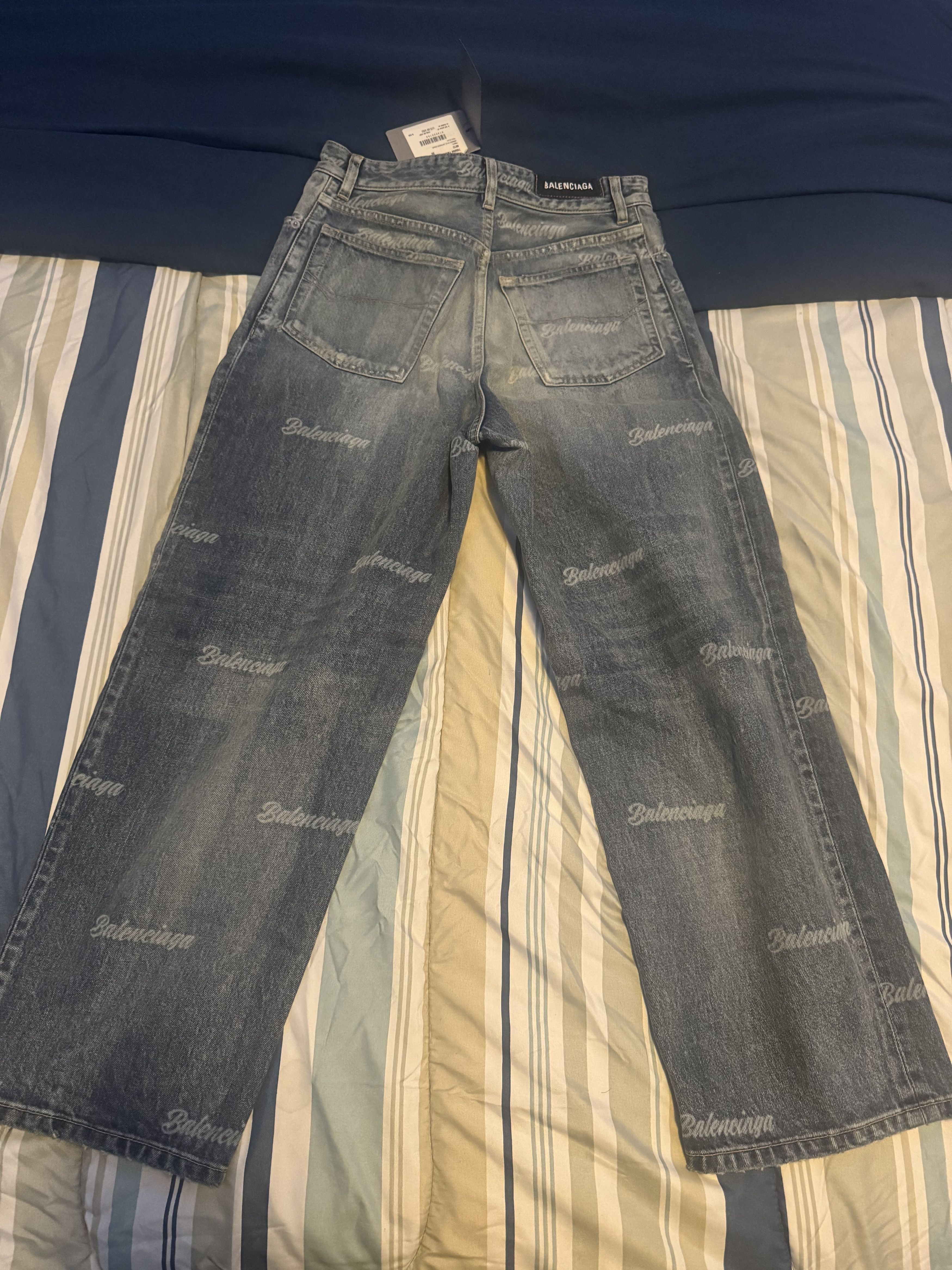 Balenciaga Balenciaga Denim Size 26" / US 2 / IT 38 - 2 Thumbnail