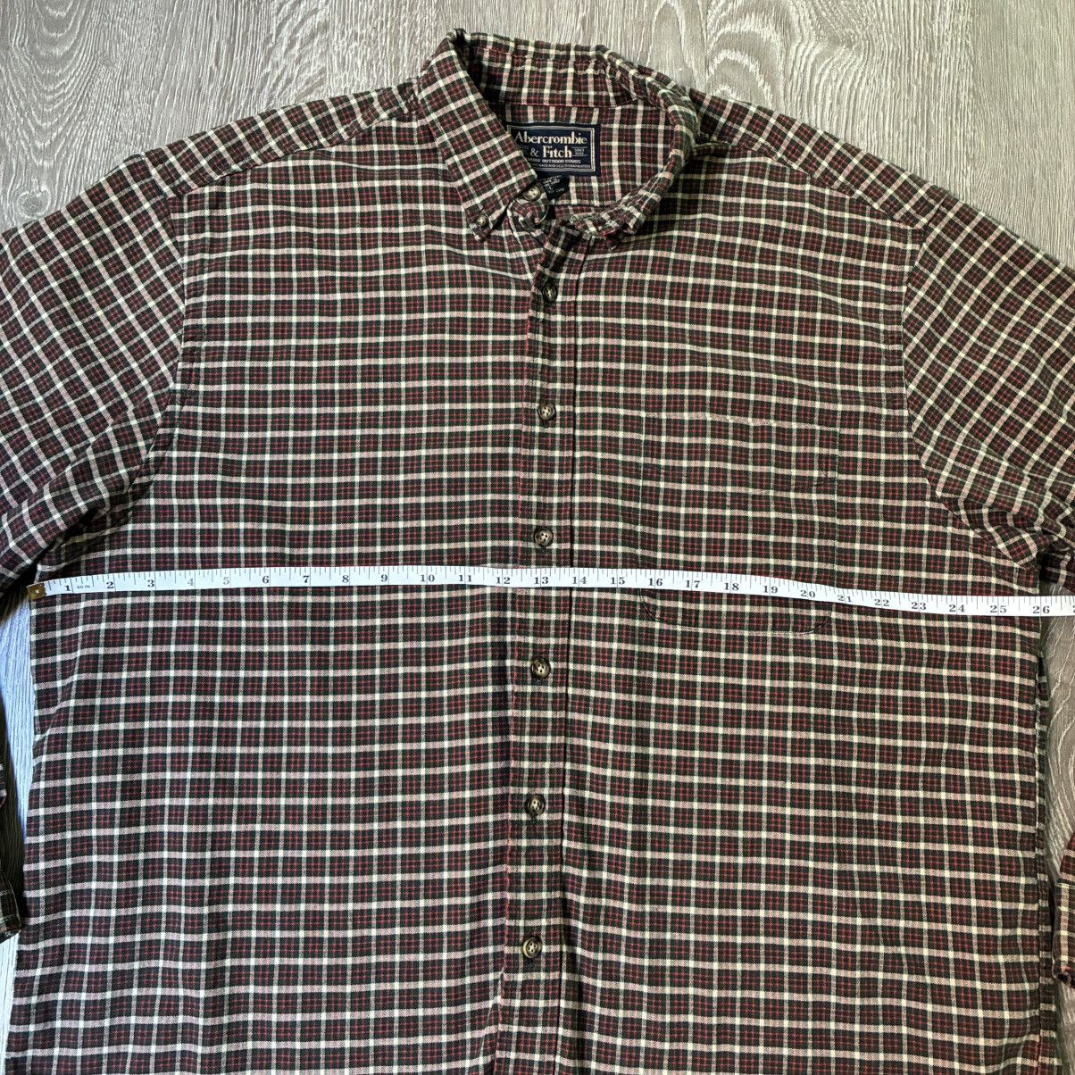 Abercrombie & Fitch Vintage Abercrombie & Fitch Plaid Shirt 90s Size US L / EU 52-54 / 3 - 3 Thumbnail