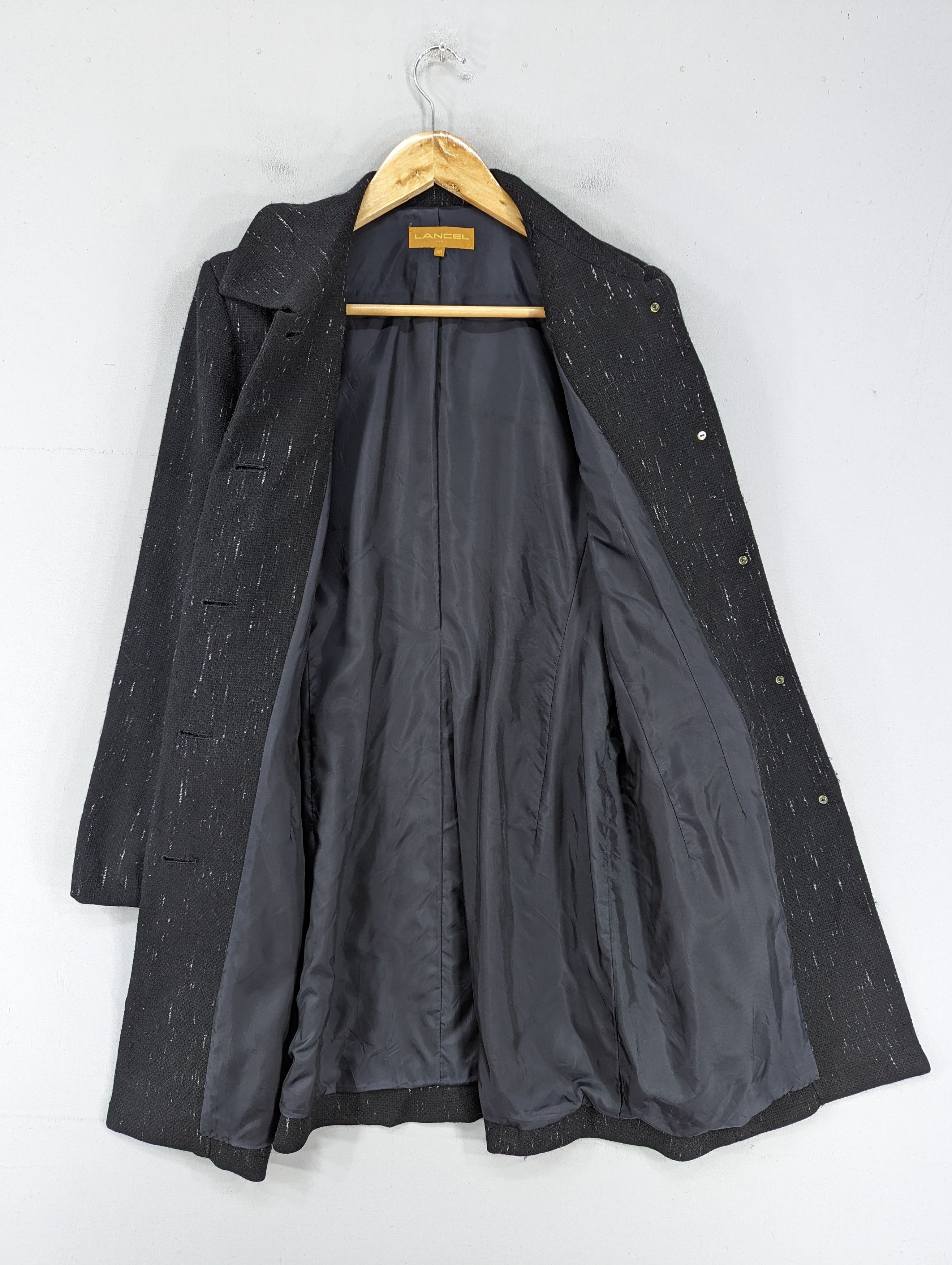 Lancel Vintage Lancel Paris Wool Button Ups Coat Jacket Size S / US 4 / IT 40 - 4 Thumbnail