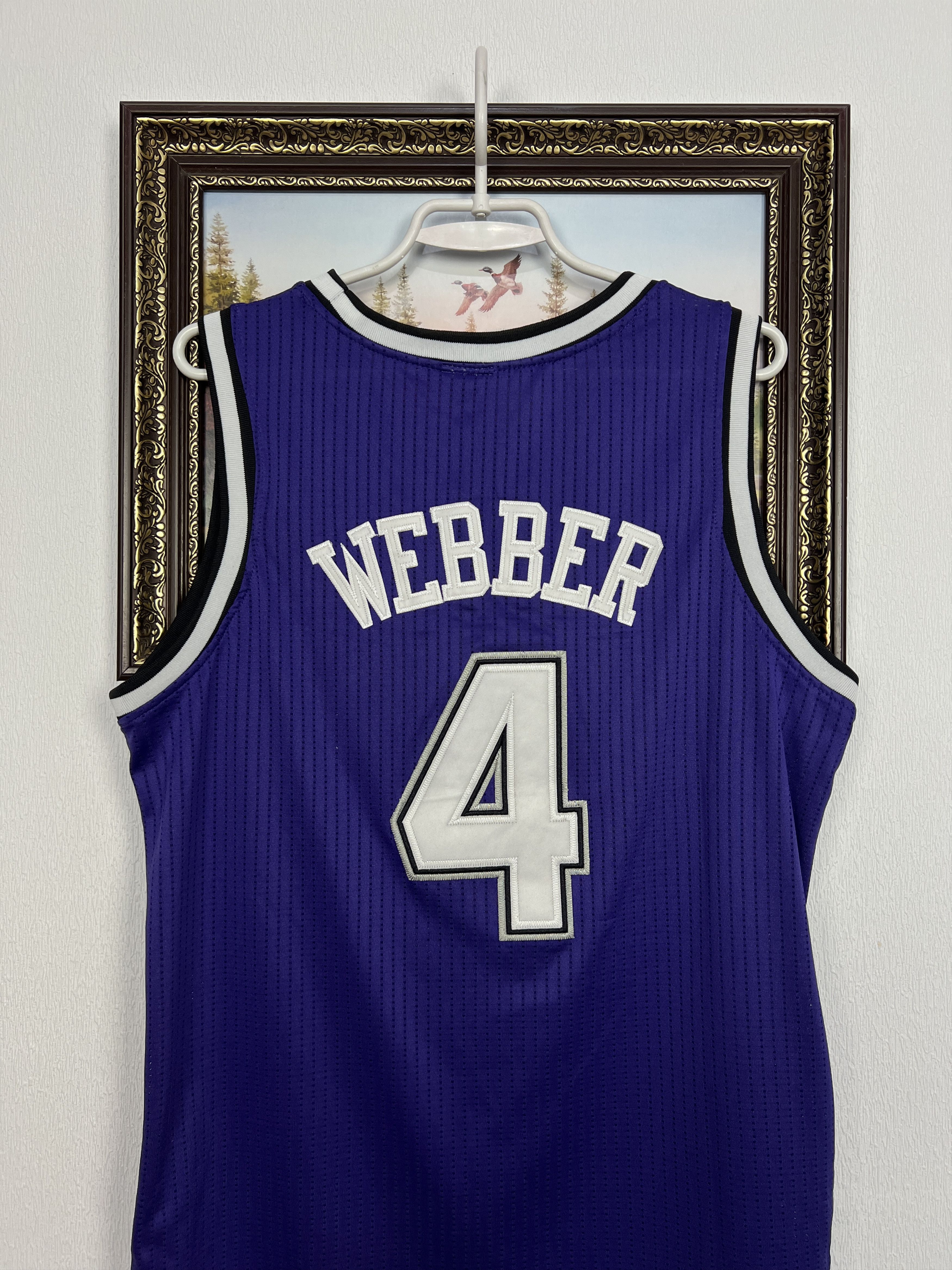 Nike Vintage Nike Sacramento Kings Webber Jersey NBA Mens Shirt Size US M / EU 48-50 / 2 - 10 Thumbnail