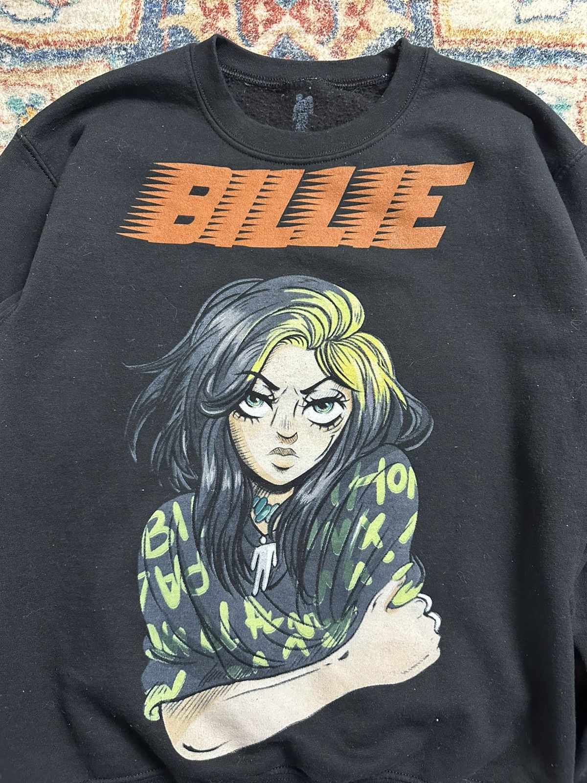 Other Billie Eillish Pullover Crewneck Medium Size US M / EU 48-50 / 2 - 4 Thumbnail