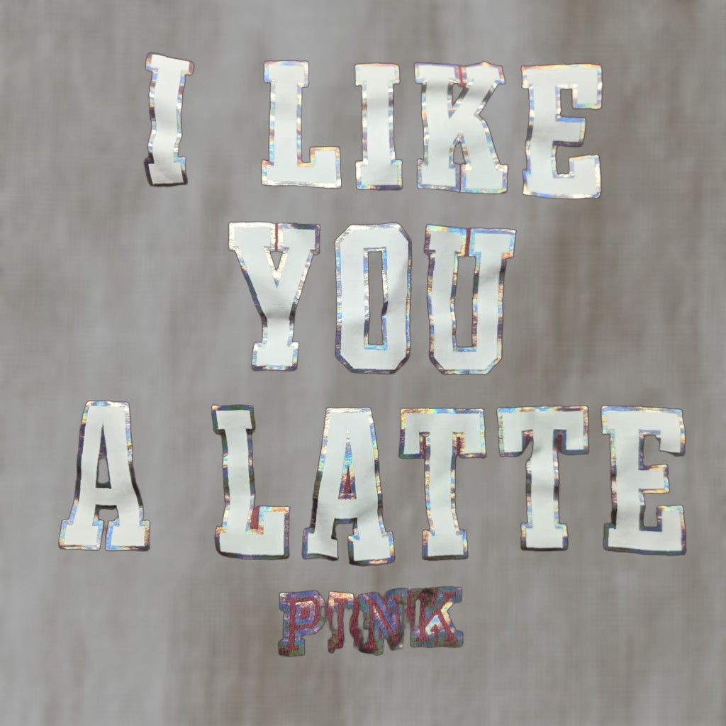 Victoria's Secret Victoria's Secret PINK "I Like You A Latte" Pink Tie Neckline Sleepshirt Women S Size S / US 4 / IT 40 - 1 Thumbnail