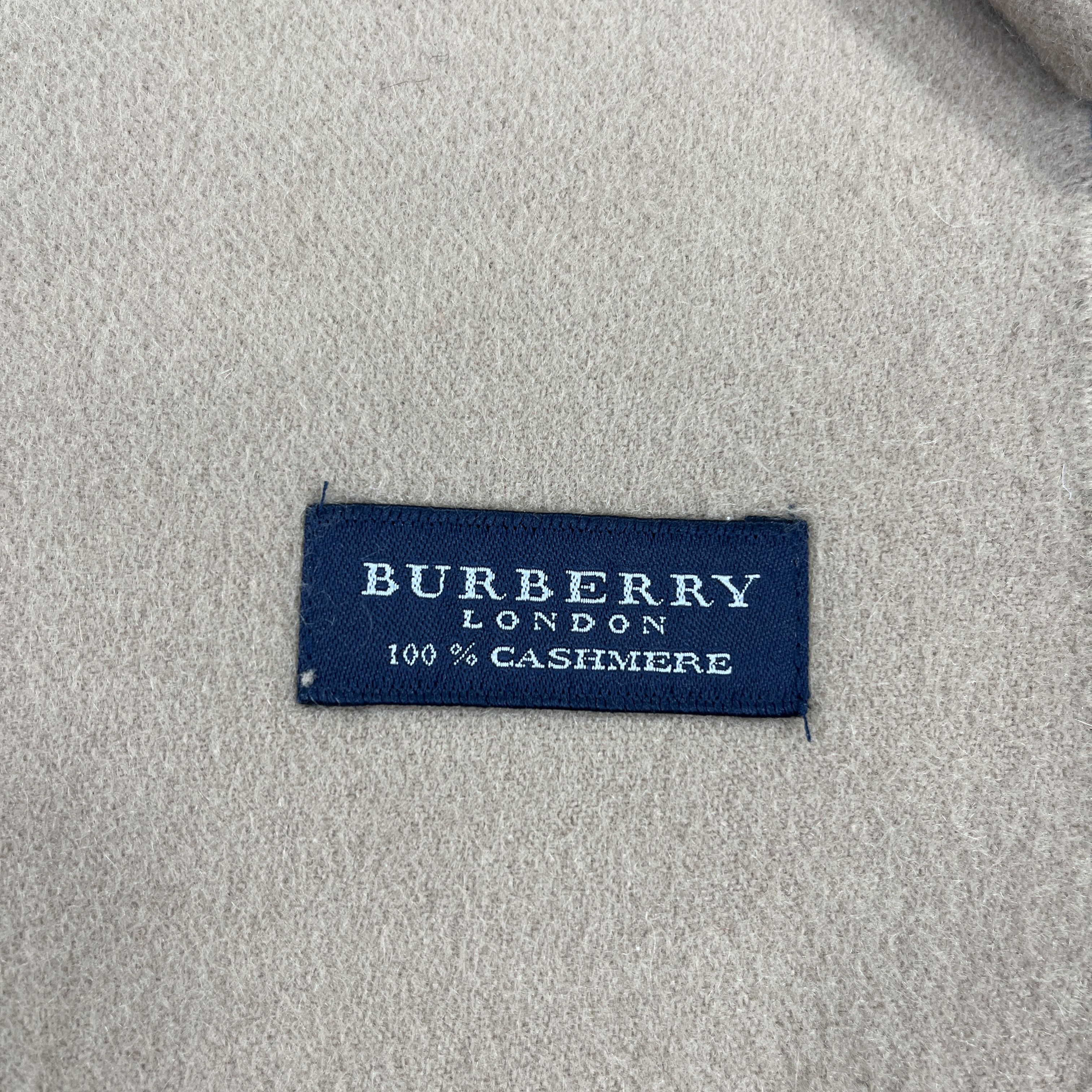 Burberry × Vintage Vintage Burberry Pain Scarf / Muffler / Neckwear T008 Size ONE SIZE - 9 Thumbnail