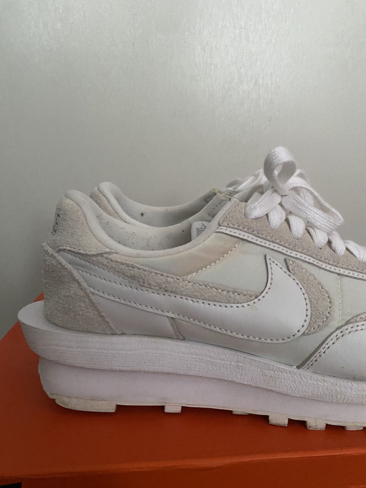 Nike × Sacai Nike Sacai LD Waffle White Nylon Size US 9.5 / EU 42-43 - 8 Thumbnail