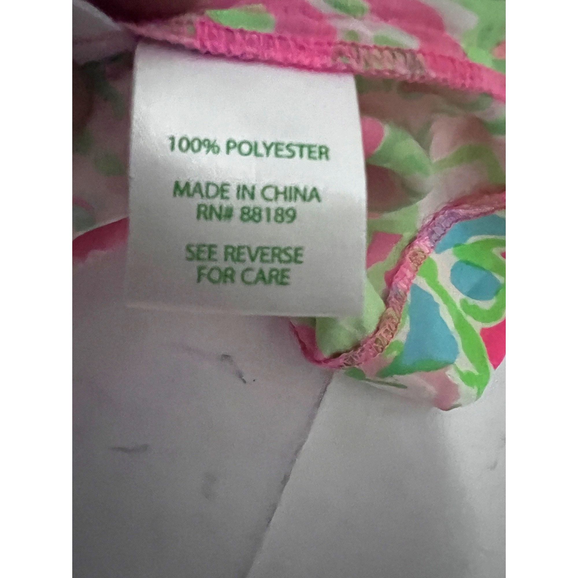 Lilly Pulitzer Lilly Pulitzer Womens Floral Pink Green Jumper Romper Small Size S / US 4 / IT 40 - 6 Thumbnail