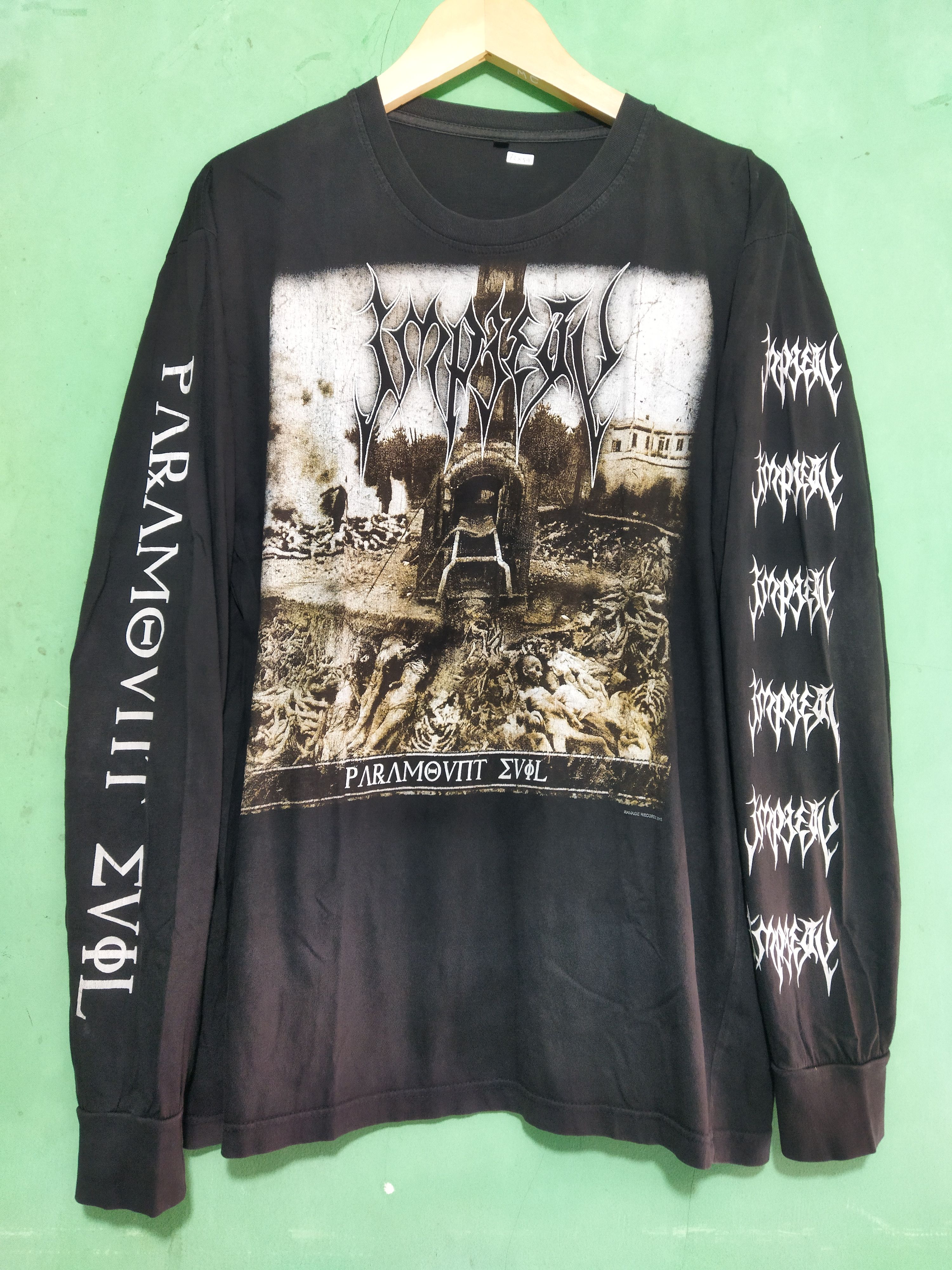 Band Tees IMPIETY paramount evil Size US L / EU 52-54 / 3 - 1 Thumbnail