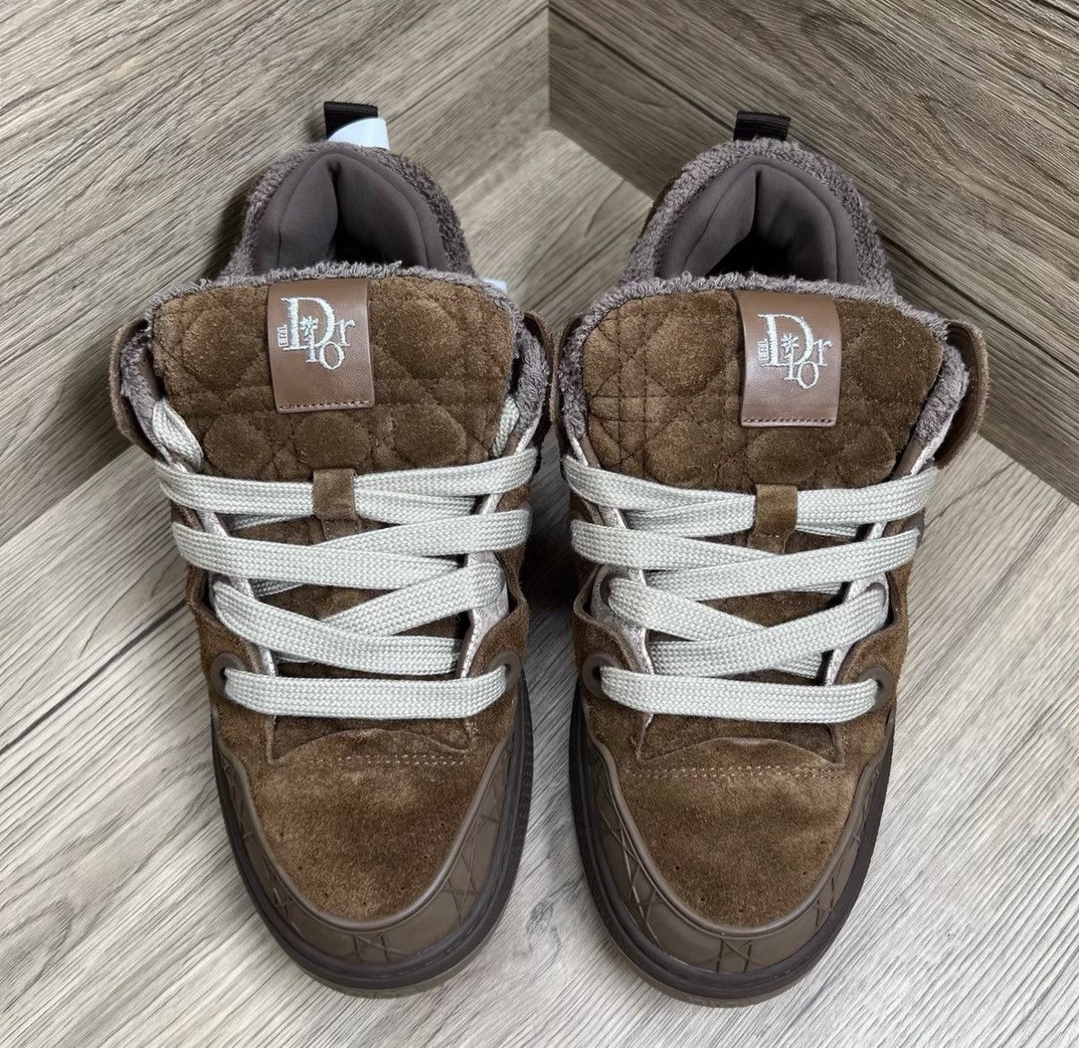 Dior Dior x ERL B9S Brown Bumper Sneakers J41 Size US 8 / EU 41 - 2 Thumbnail
