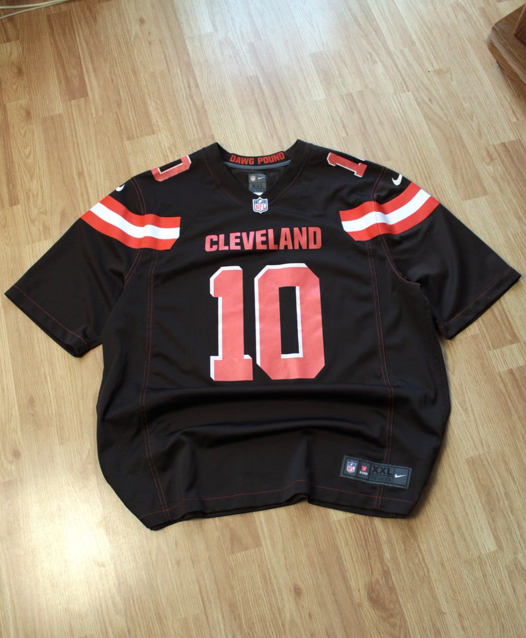 Nike 🔥 Robert Griffin III Cleveland Browns NFL Nike Jersey Shirt Size US XXL / EU 58 / 5 - 1 Thumbnail