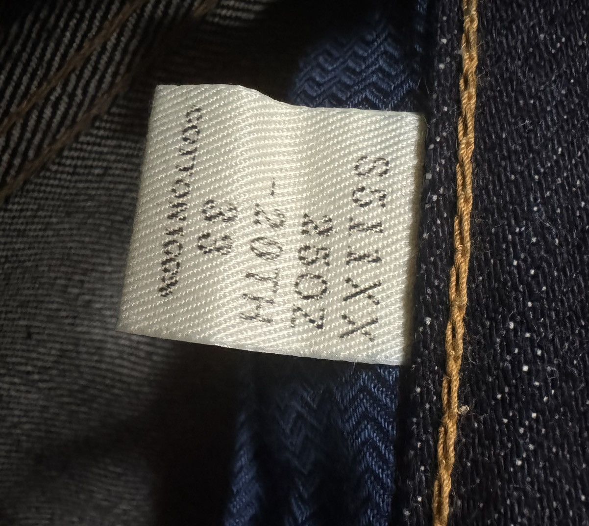 Samurai Jeans 🔥RARE🔥SAMURAI JEANS S511XX25OZ-20TH ANIVERSARY MODEL OSAKA Size US 33 - 8 Thumbnail