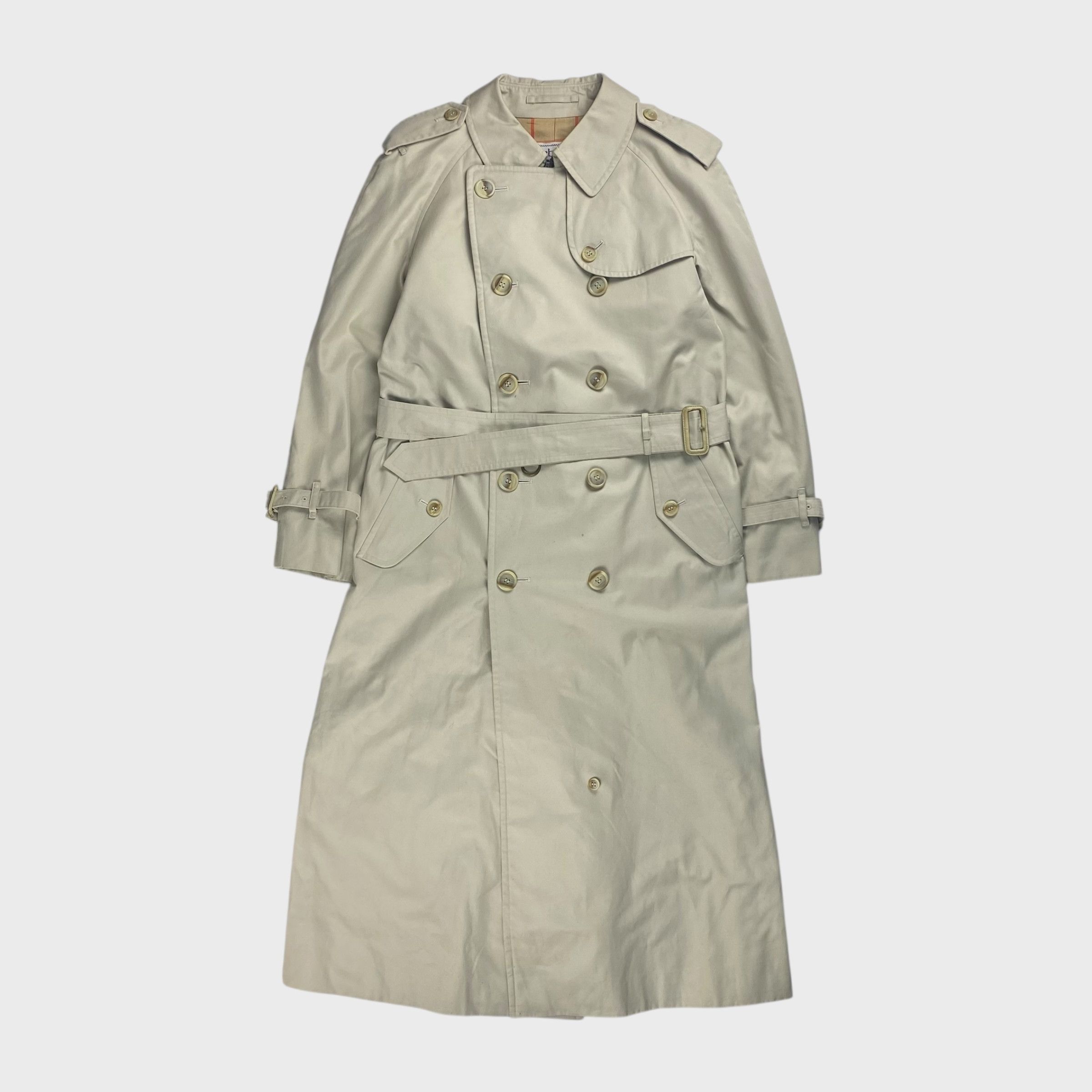 Vintage Burberrys' 90s Trench Coat White Size S Size US S / EU 44-46 / 1 - 1 Thumbnail