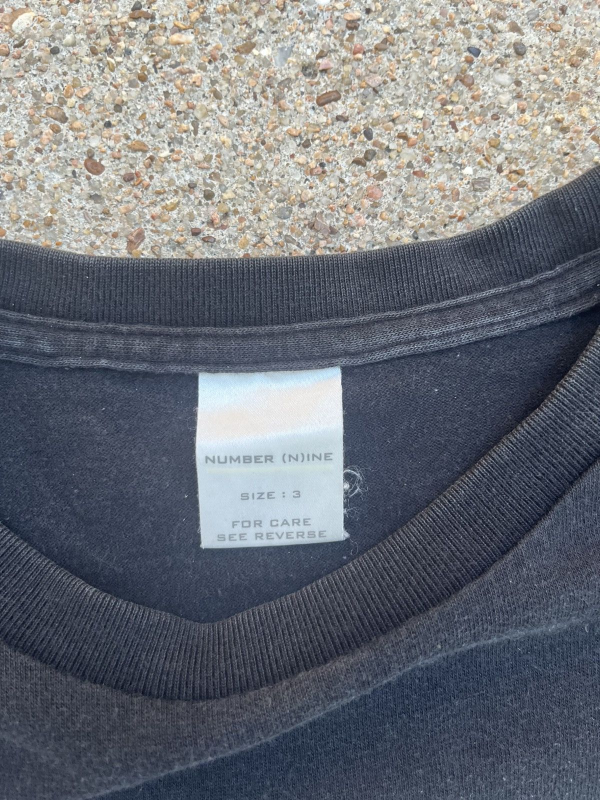 Number (N)ine SS01 “Time Migration” Joy Division Unknown Pleasures IV Tee Size US M / EU 48-50 / 2 - 4 Thumbnail