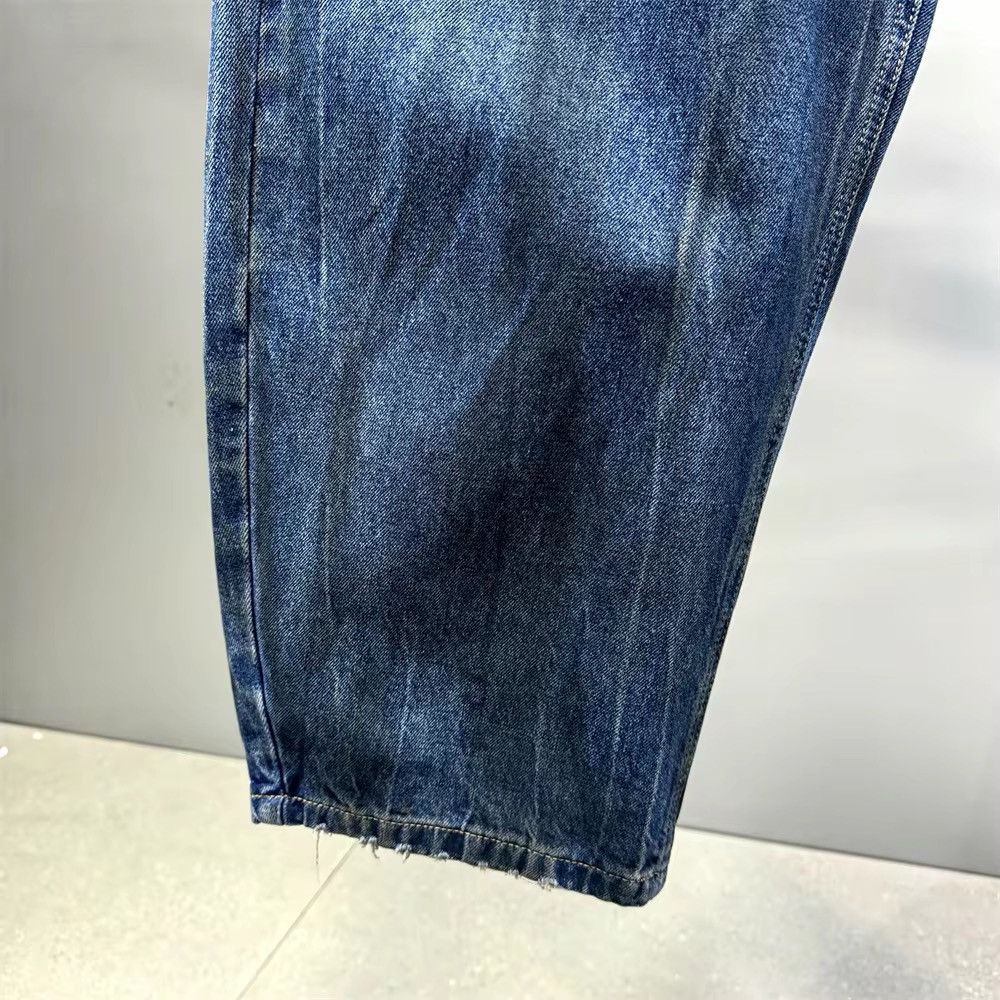 Designer × Jean Streetwear Designer Baggy Dirty Hip Hop Jeans Size US 28 / EU 44 - 9 Thumbnail