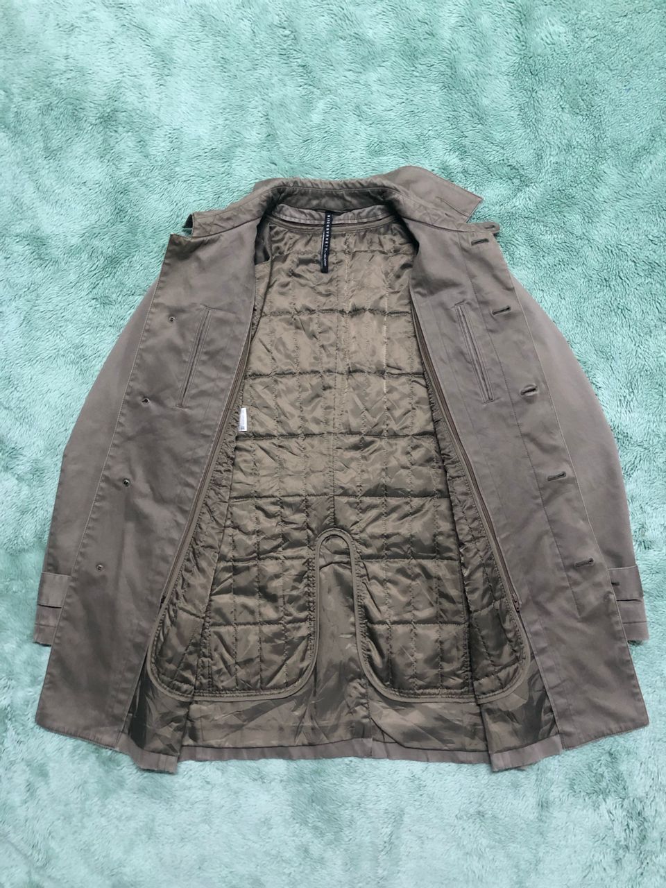 Black Barrett × Neil Barrett BLACK BARRETT by NEIL BARRETT OVER COAT JACKET DISTRESSED Size US S / EU 44-46 / 1 - 3 Thumbnail