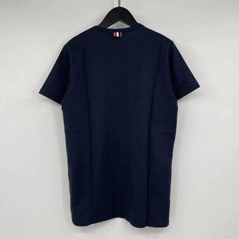 Thom Browne Thom browne Dark blue pocket striped short sleeves 2503-Nex Size US XS / EU 42 / 0 - 2 Thumbnail