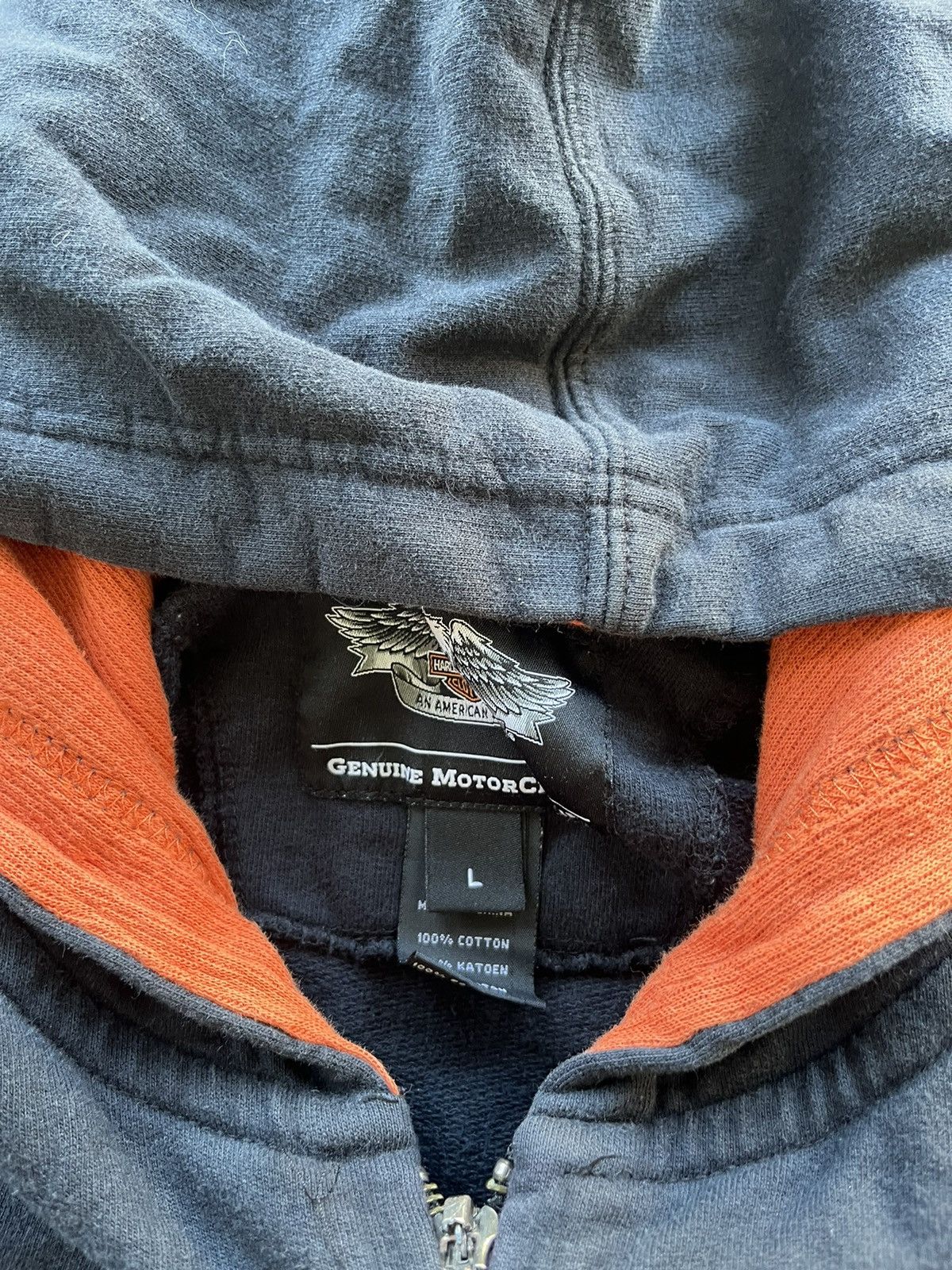 Harley Davidson Flames Harley Davidson Zip-Up Size US L / EU 52-54 / 3 - 5 Thumbnail