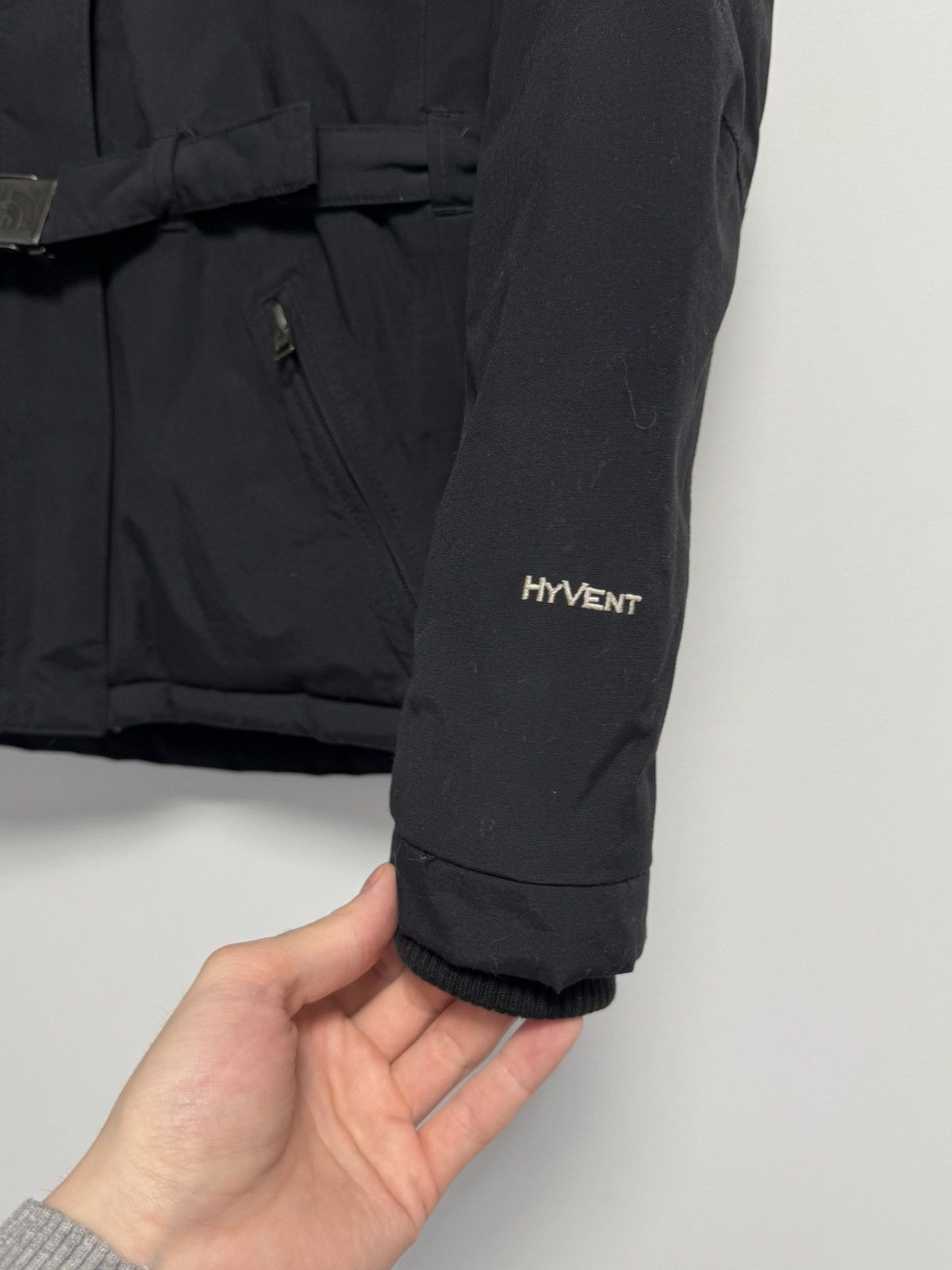 The North Face The North Face HyVent Womens Belted Down Jacket Size L / US 10 / IT 46 - 7 Thumbnail