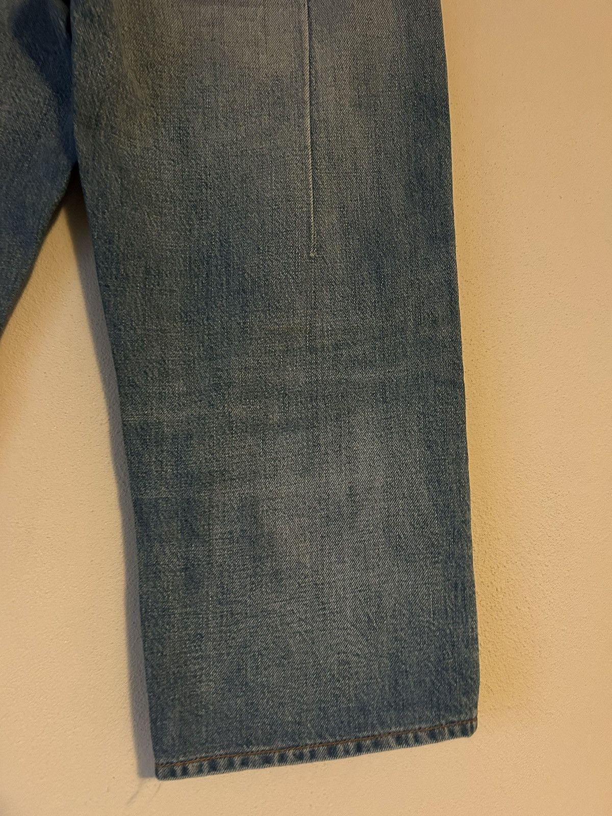 Givenchy Baggy Distressed Cropped Denim Jeans - Size 28 Size US 28 / EU 44 - 11 Thumbnail