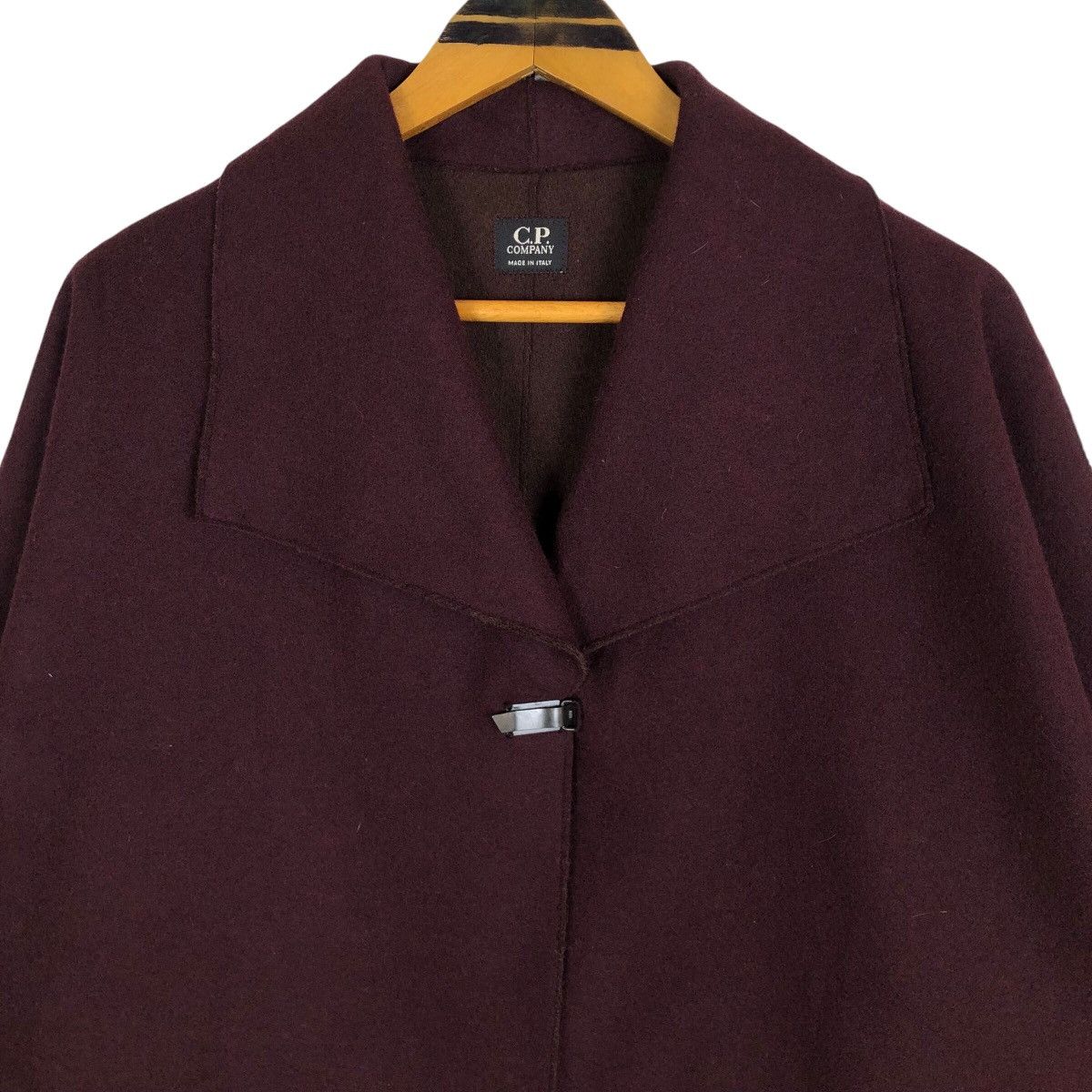 C.P. Company Vintage C.P. Company Donna A/W 2000 Wool Poncho Jacket Size M / US 6-8 / IT 42-44 - 5 Thumbnail