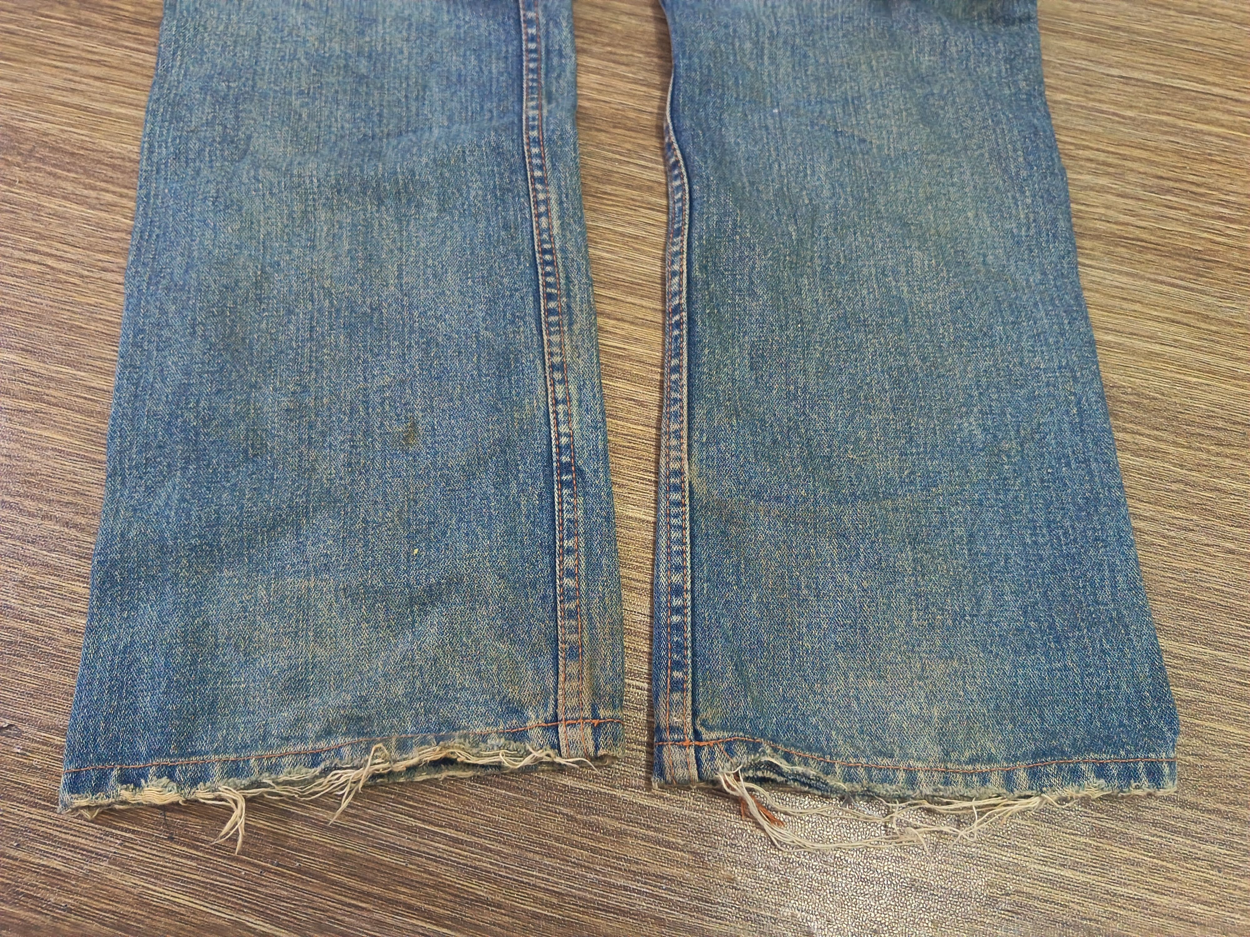 Japanese Brand Distressed Nylaus rusty grunge patchwork Size US 33 - 7 Thumbnail