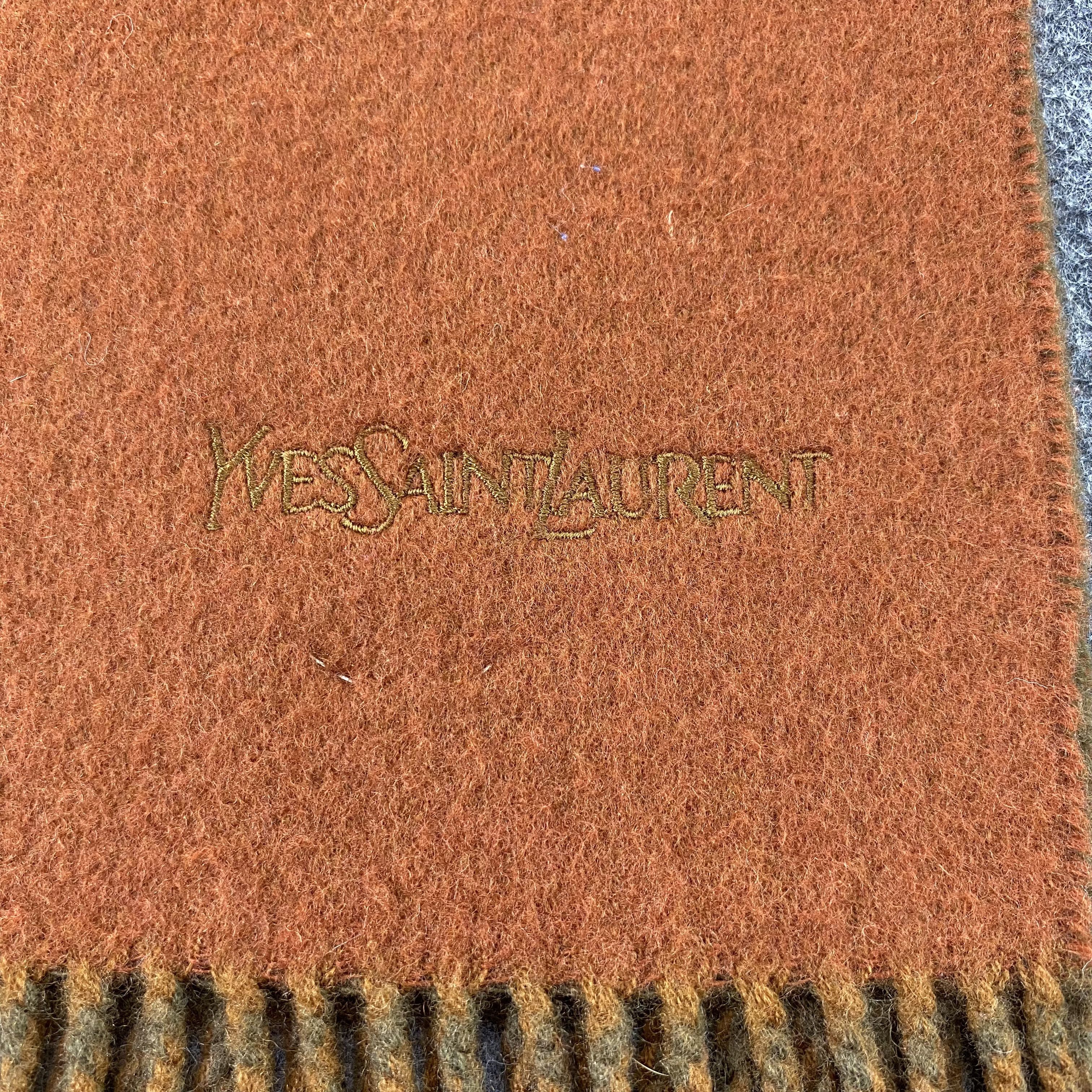 Yves Saint Laurent Yves Saint Laurent Scarf / Muffler / Neckwear - T1208 Size ONE SIZE - 5 Thumbnail