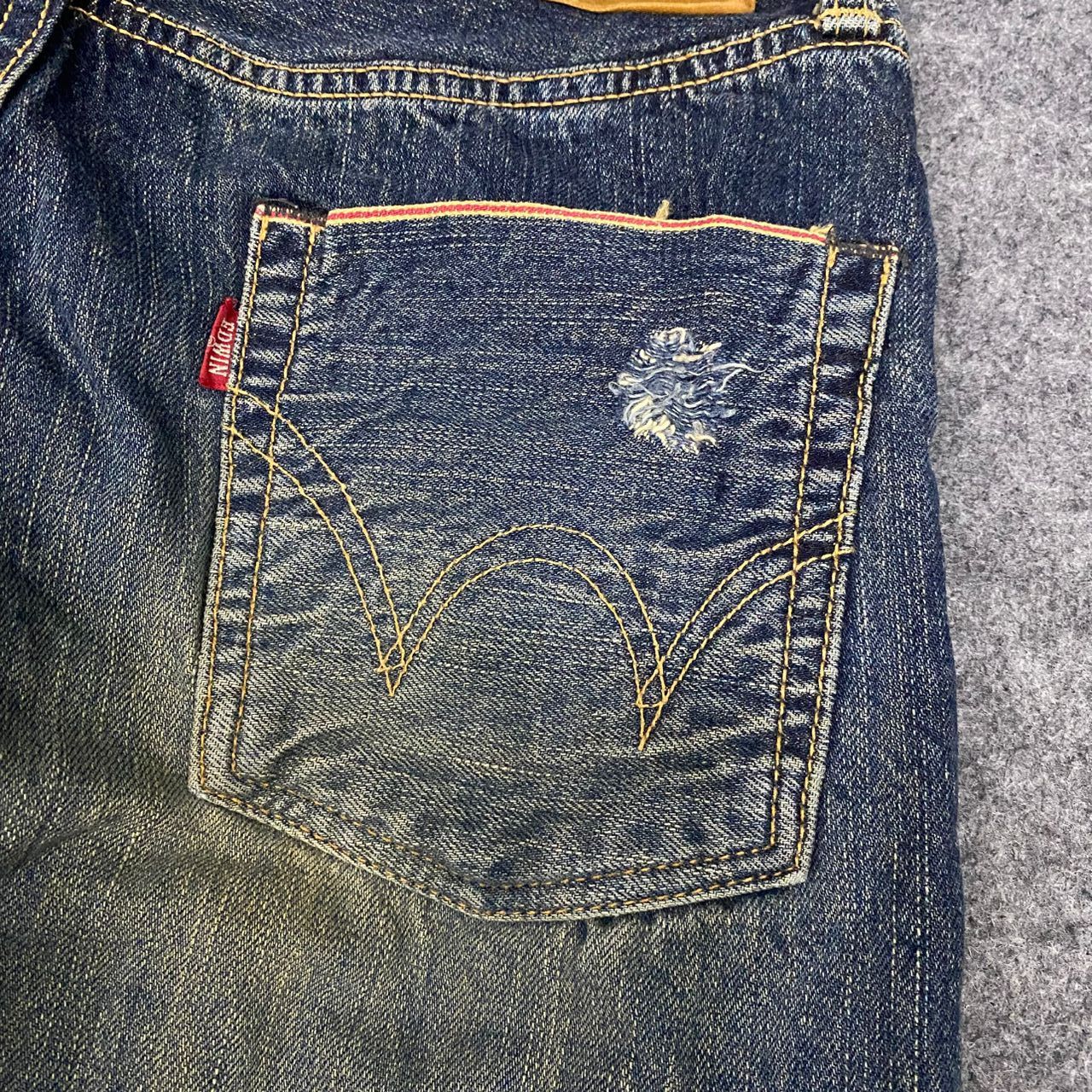 If Six Was Nine 💥Best Offer💥Vintage Edwin 505 Selvegde Distressed Denim Size US 28 / EU 44 - 13 Thumbnail