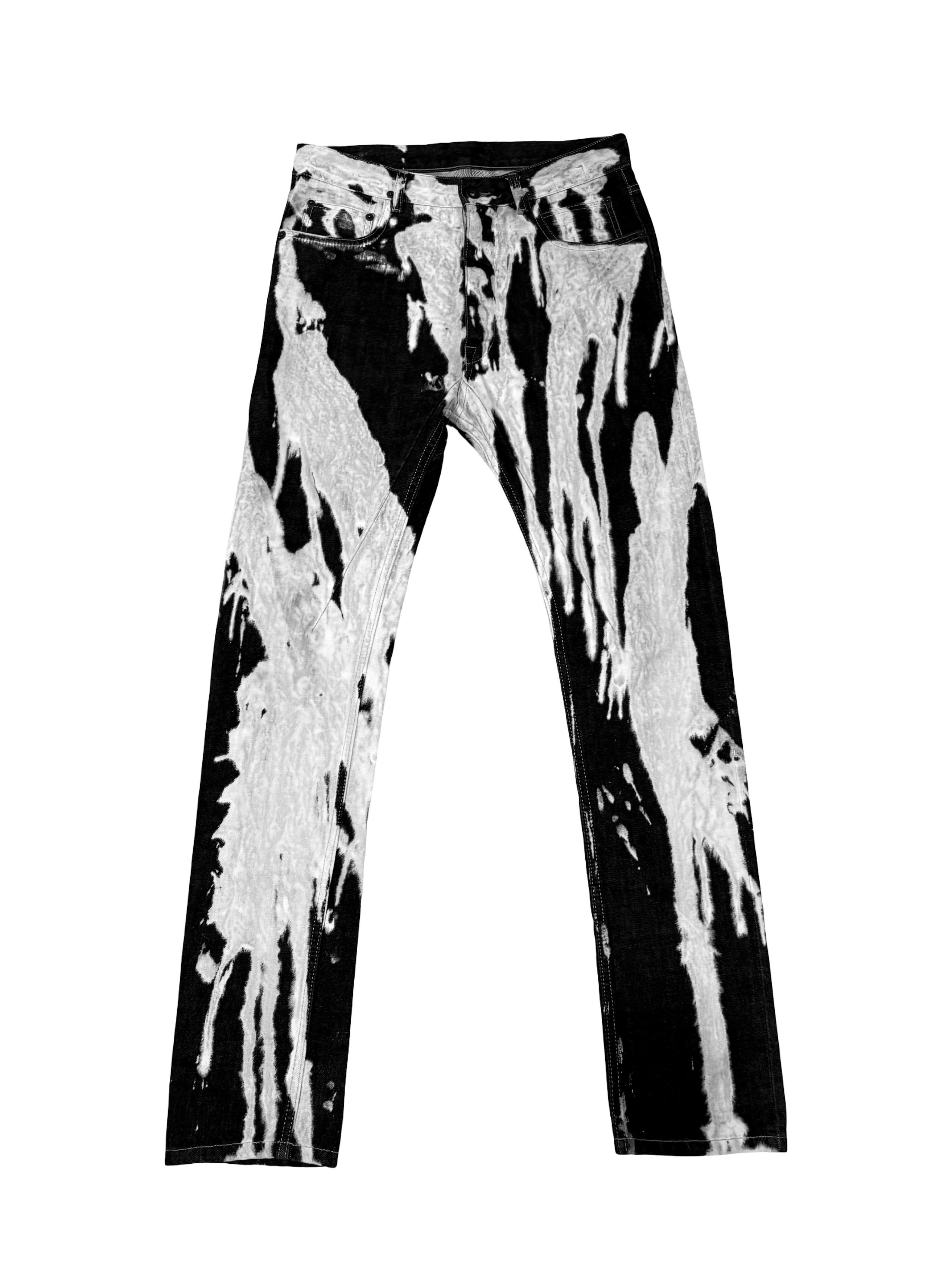 Rick Owens Rick Owens Fuxia Vomit Pants | Grailed