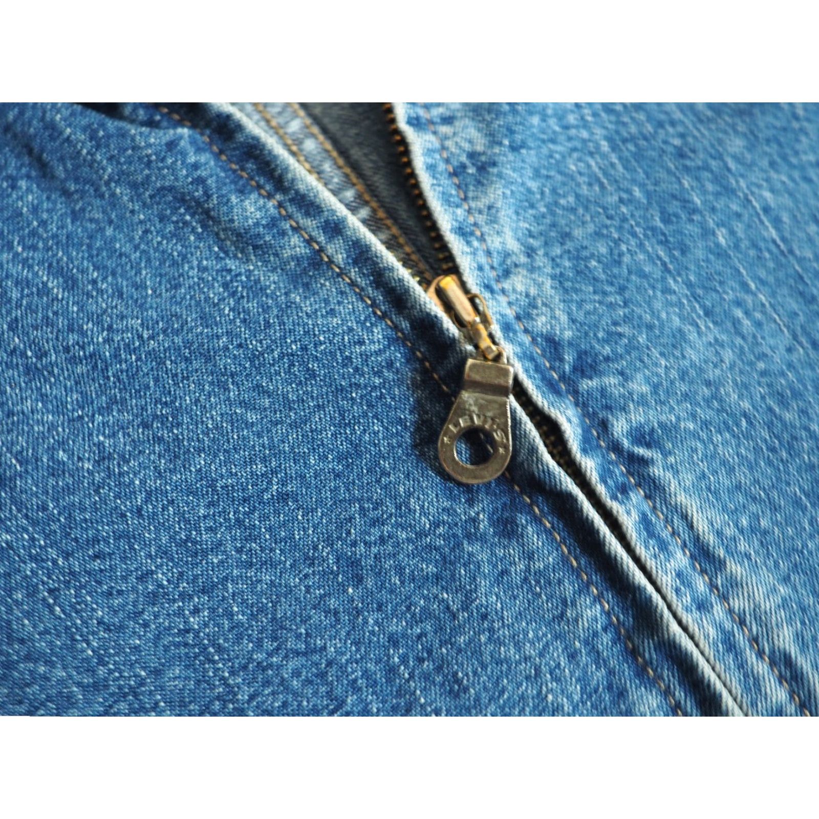Levi's VINTAGE Levi's Denim Full Zip Chore Barn Coat Jacket Mens XL Blue 90s EUC Size US XL / EU 56 / 4 - 6 Thumbnail
