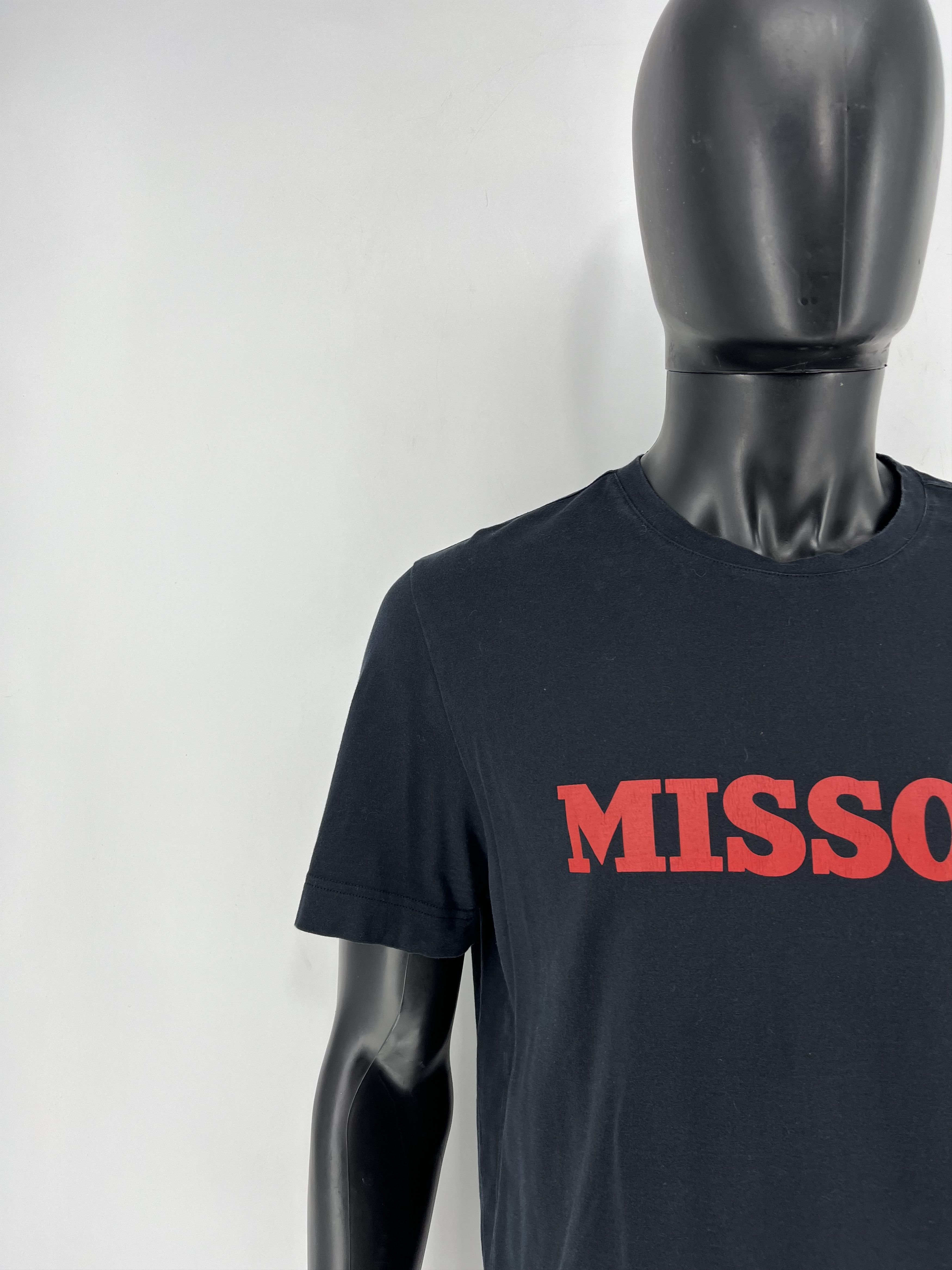 Missoni × Vintage Vintage Missoni Spellout Logo Tshirt Size N Size US M / EU 48-50 / 2 - 6 Thumbnail