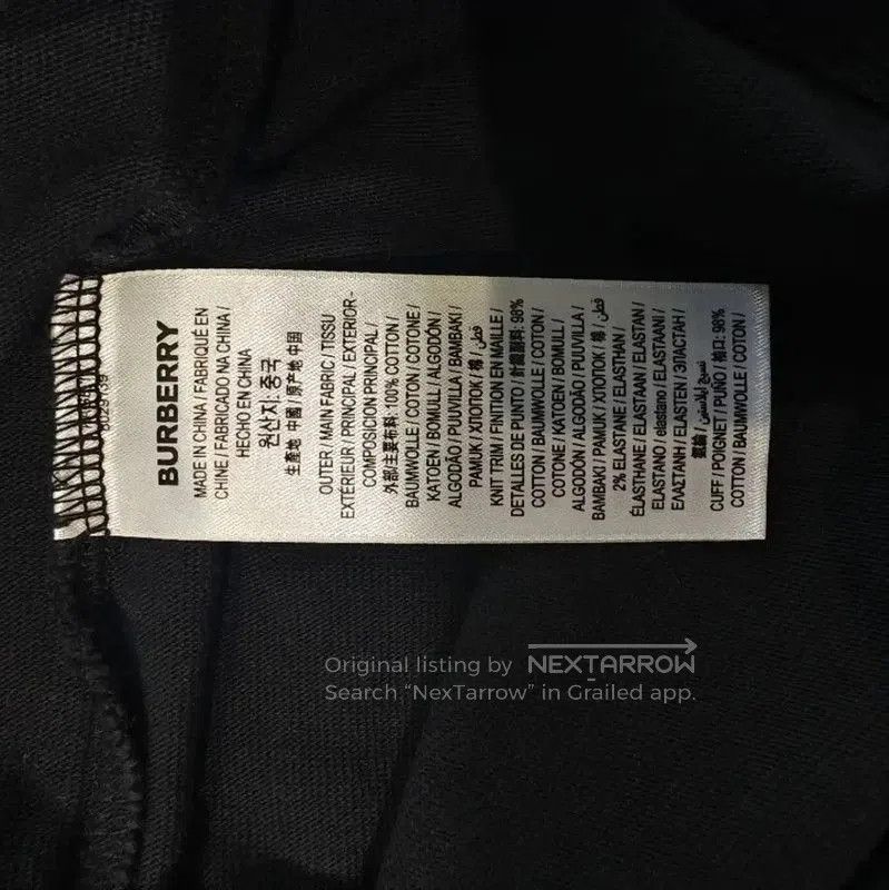 Burberry Burberry Black Cotton Women’s Hoodie. Size L / US 10 / IT 46 - 4 Thumbnail
