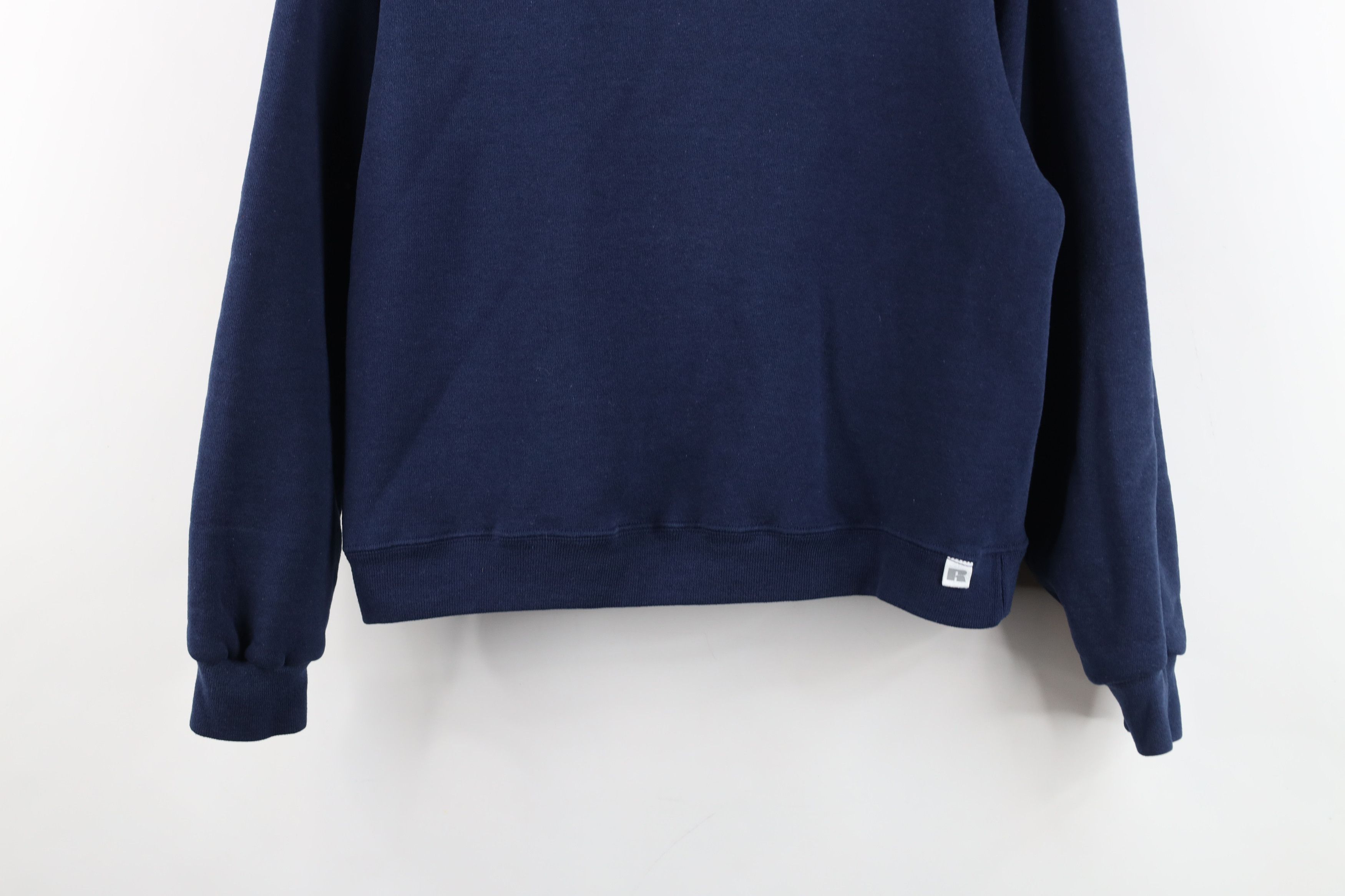 Russell Athletic Vintage 90s Russell Athletic Crewneck Sweatshirt Blue USA Size M / US 6-8 / IT 42-44 - 3 Thumbnail