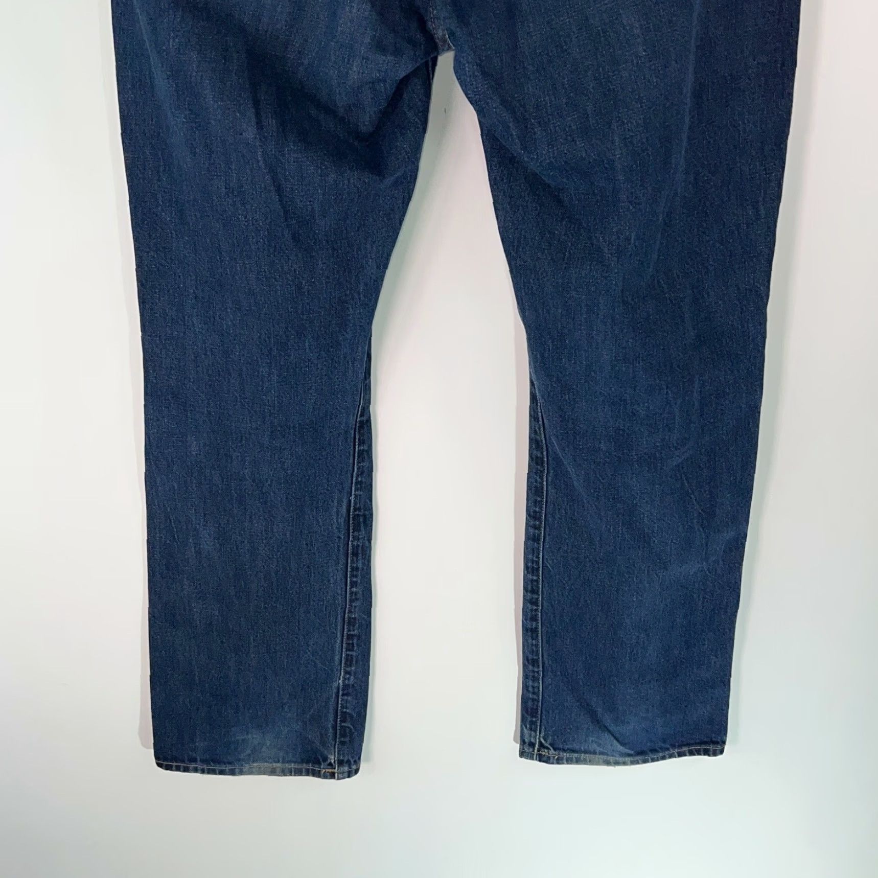 Gap Gap Men's Straight Leg Blue Denim Jeans Size 36x32 - Low Rise Stretch Classic Fit Size US 36 / EU 52 - 6 Thumbnail