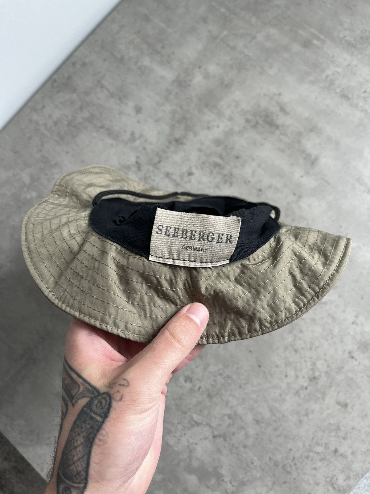 Vintage Vintage Seeberger Germany Gore Tex Panama hats Size ONE SIZE - 3 Thumbnail