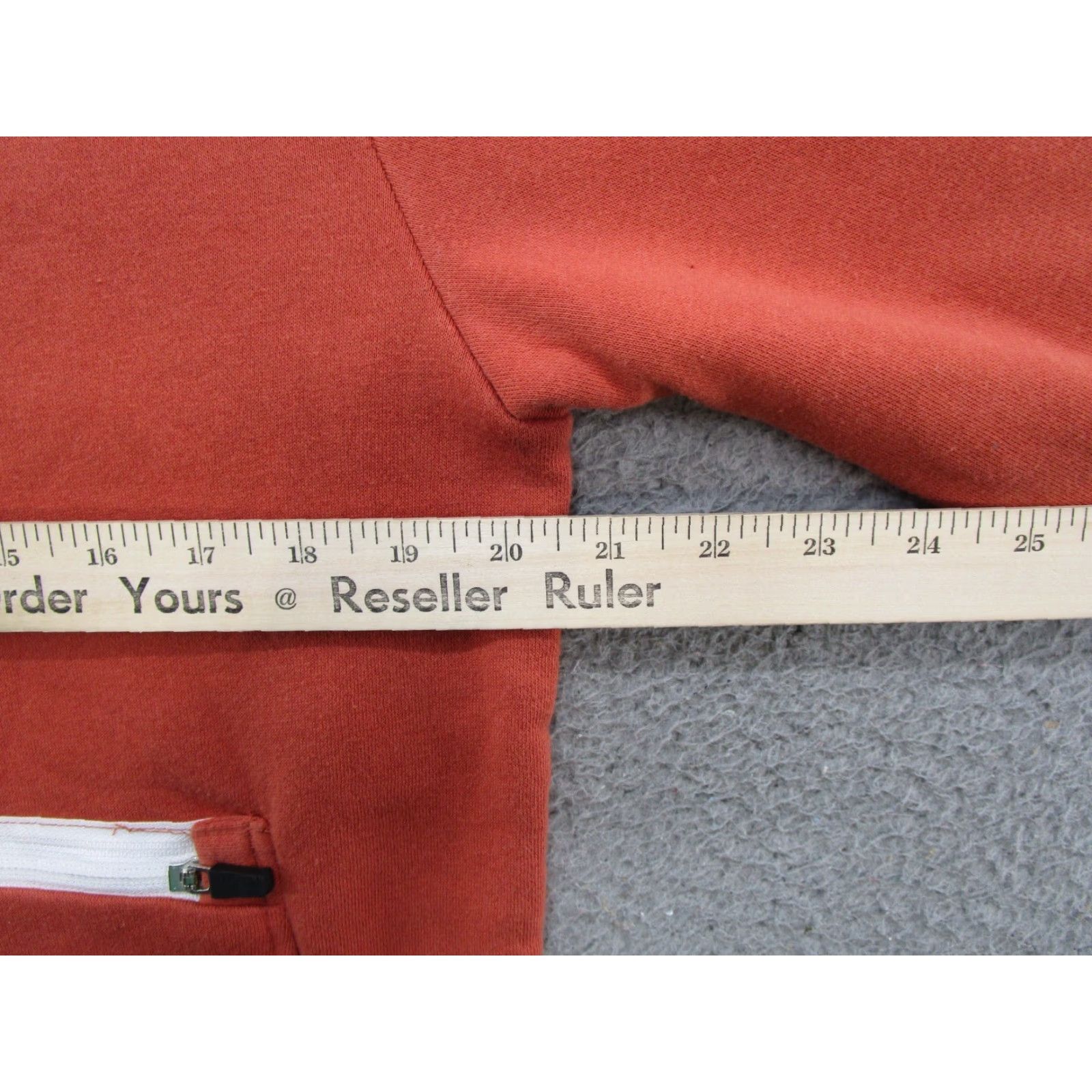 Reebok Reebok Pullover Hoodie Men Size S Orange Kangaroo Pocket Stretch Sweatshirt Size US S / EU 44-46 / 1 - 6 Thumbnail